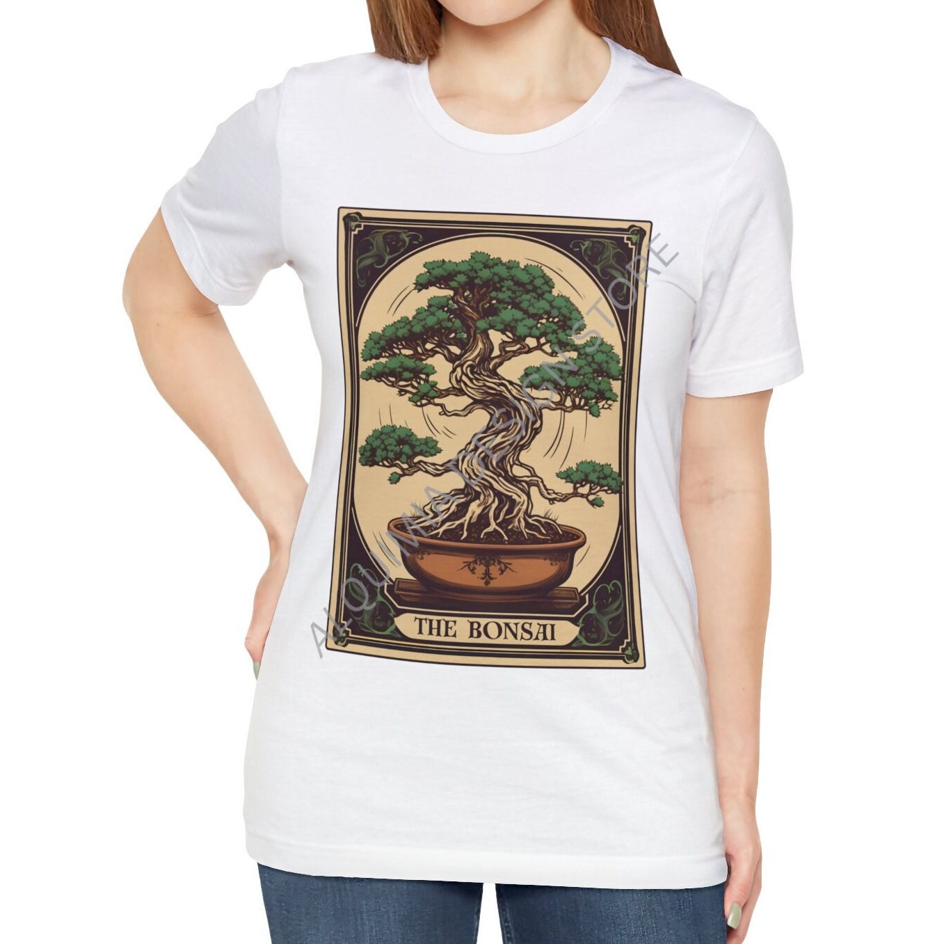 The Bonsai Tarot Card Shirt