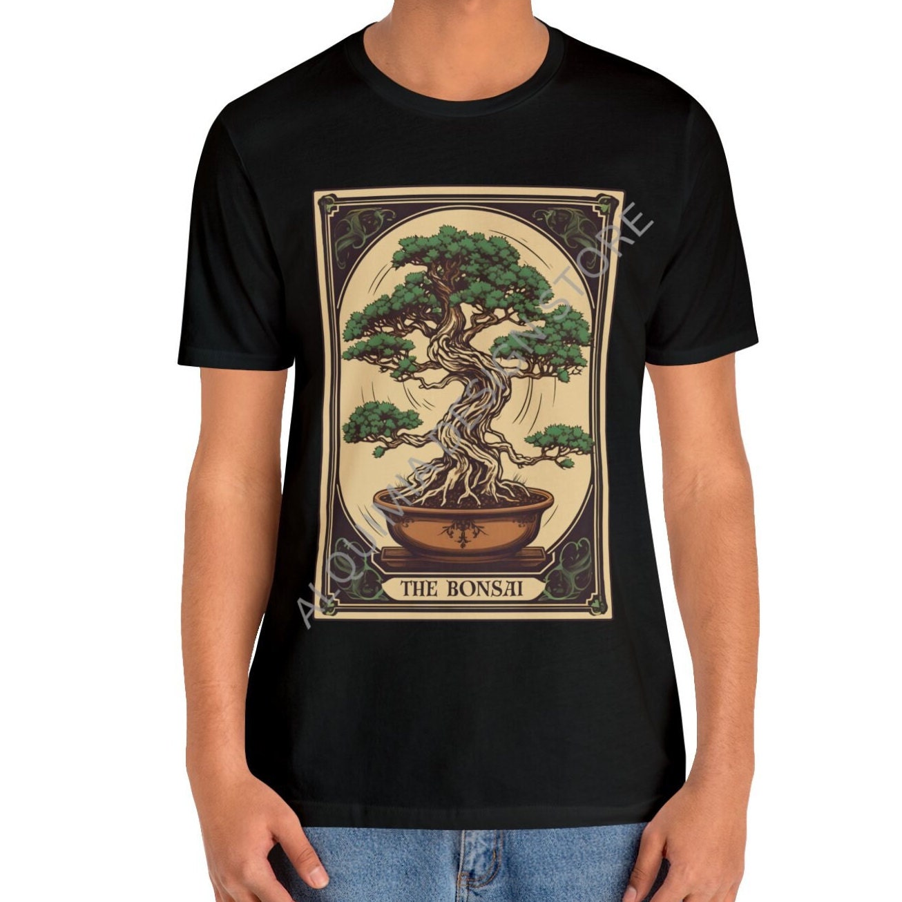 The Bonsai Tarot Card Shirt