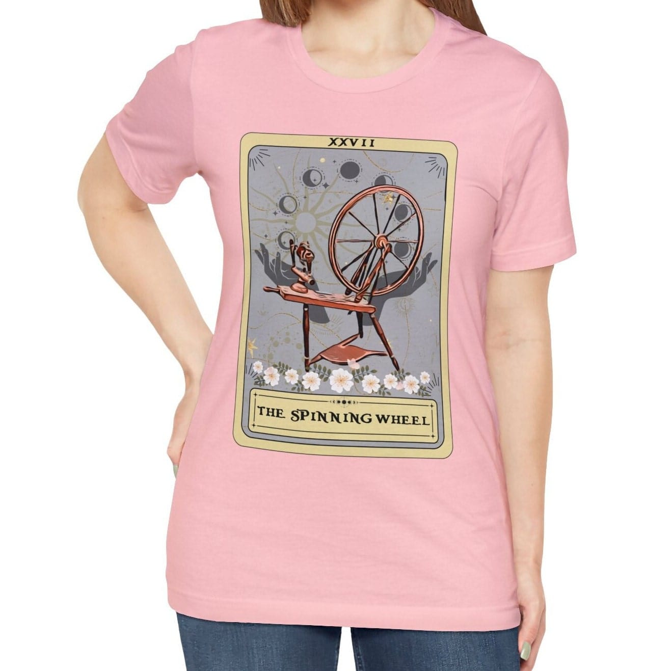 The Spinning Wheel Tarot Card Shirt, Yarn Lover