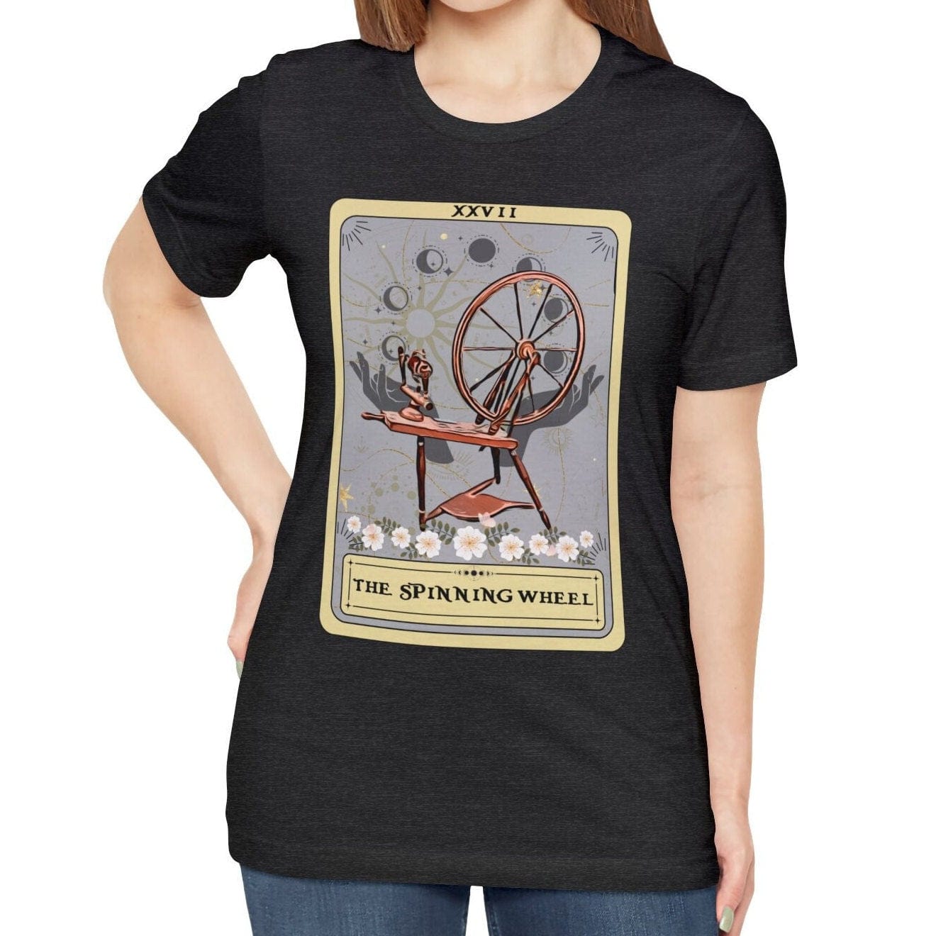 The Spinning Wheel Tarot Card Shirt, Yarn Lover