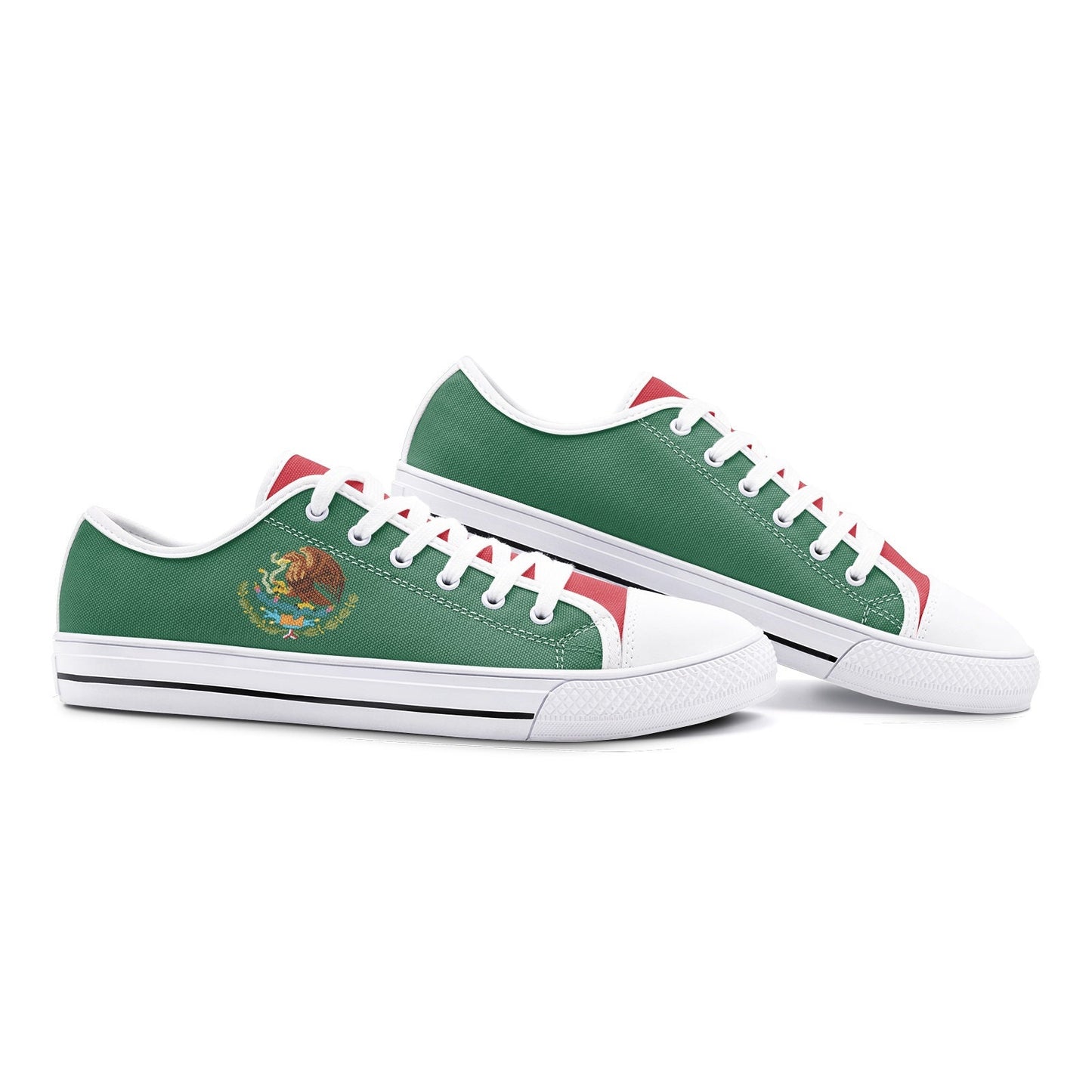 Mexico Flag Shoes Unisex Low Top