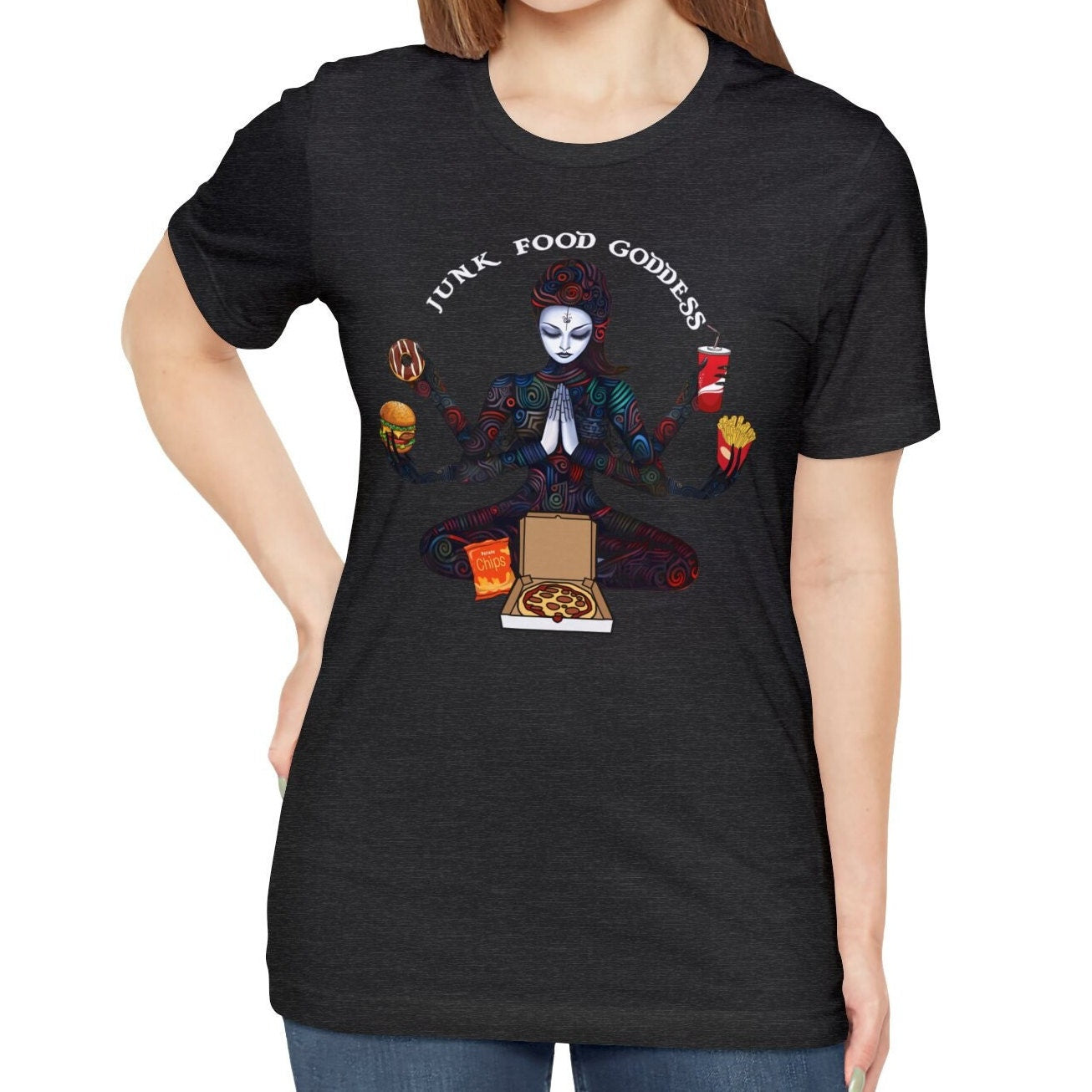Junk Food Goddess Shirt, Fast Food