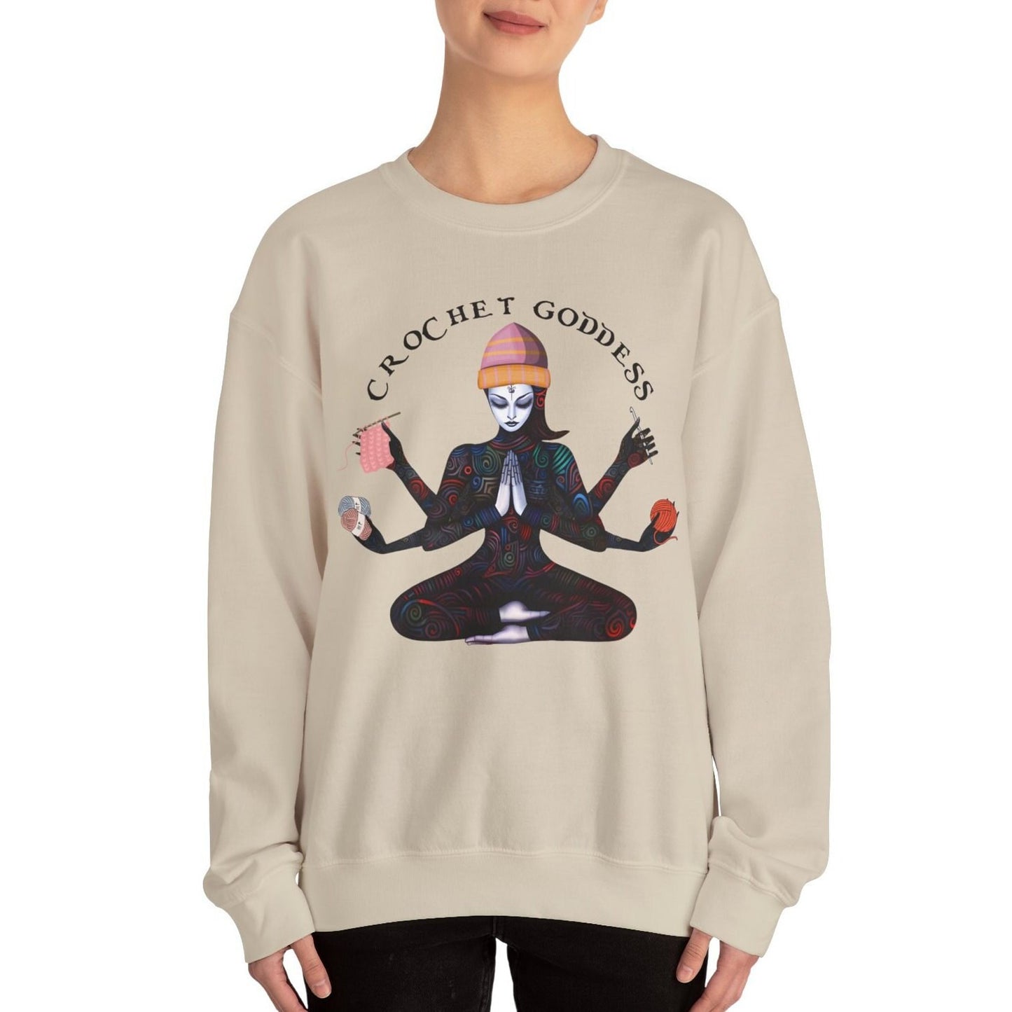 Crochet Goddess Sweatshirt