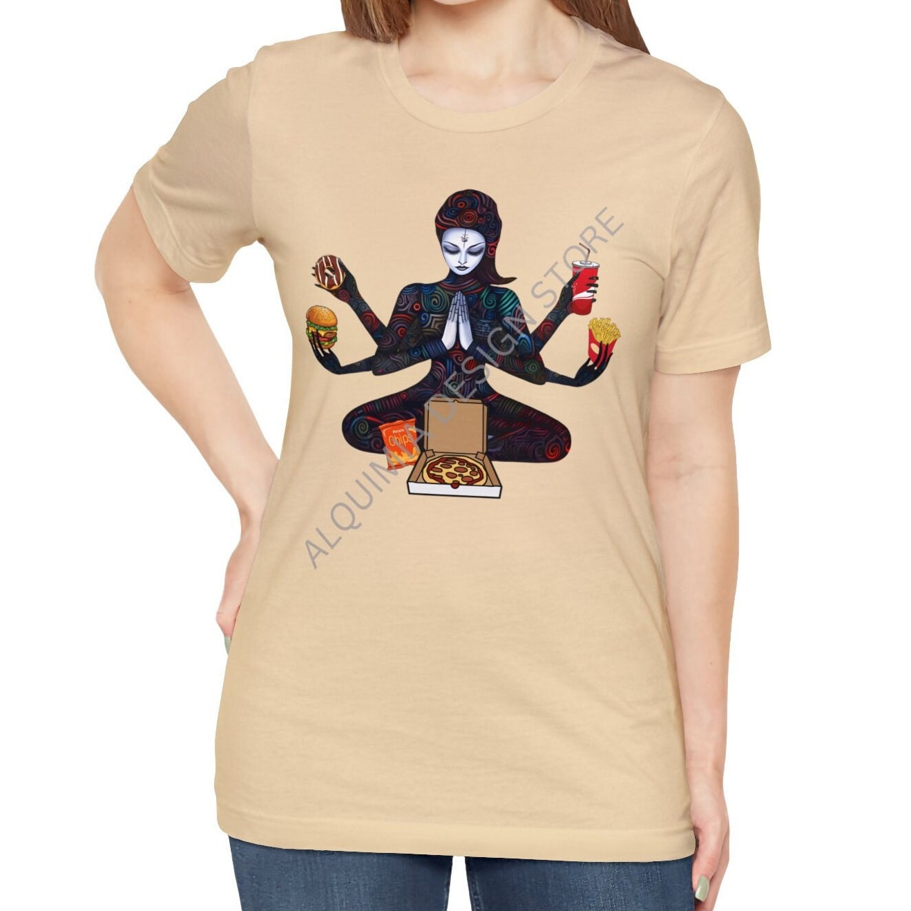 Junk Food Goddess Shirt, Fast Food Lover