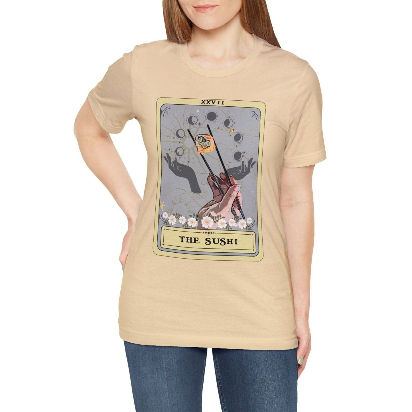The Sushi Tarot Card Shirt, Japanese Food