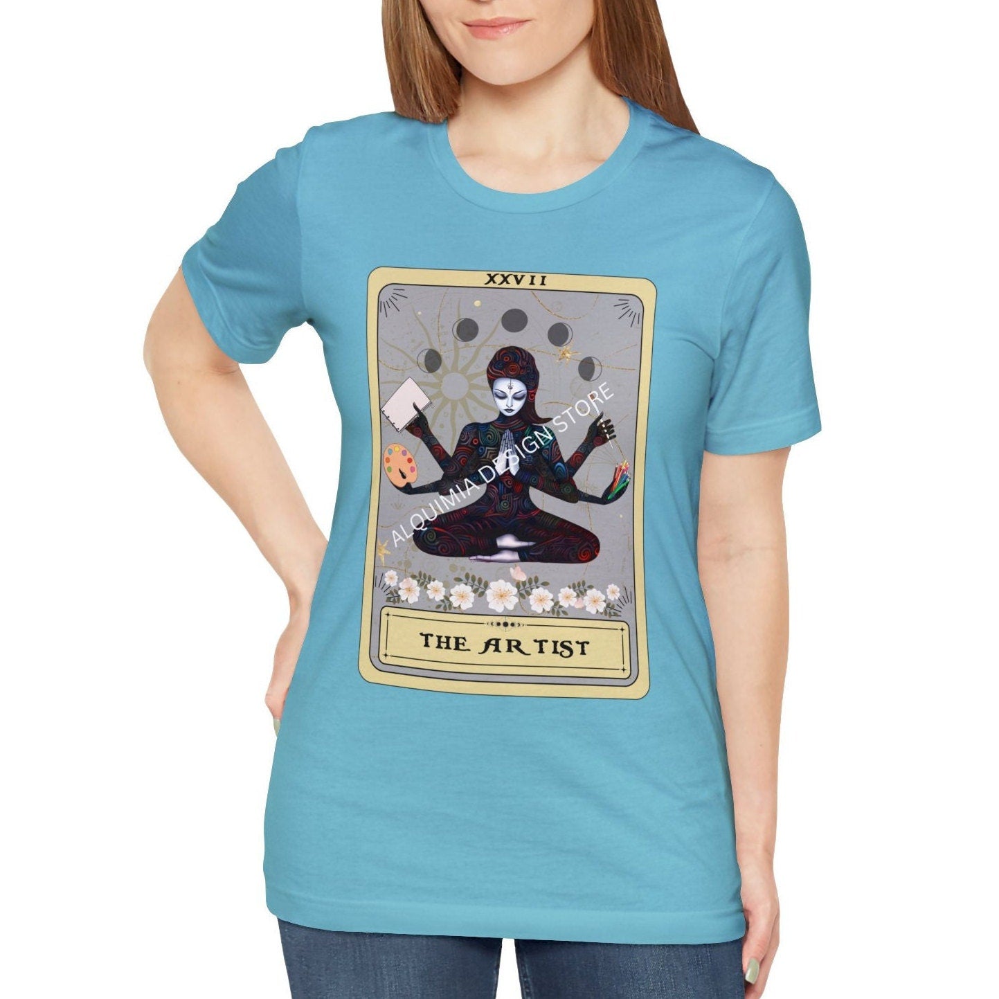 Painting Artist Tarot Card Shirt