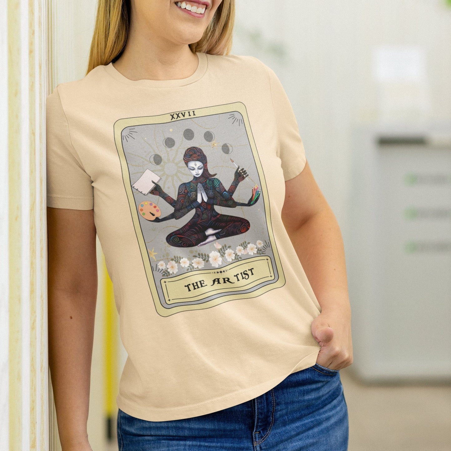 Painting Artist Tarot Card Shirt