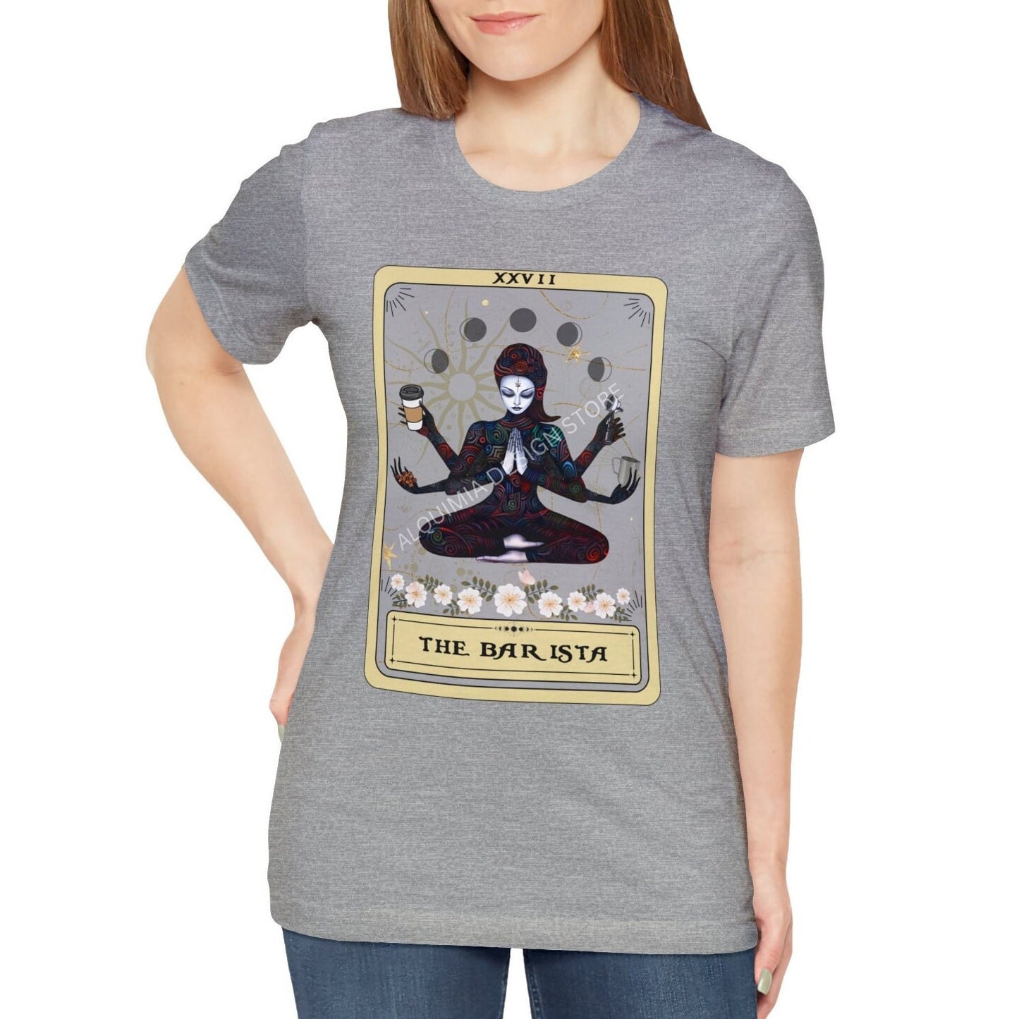 The Barista Goddess Tarot Card Shirt