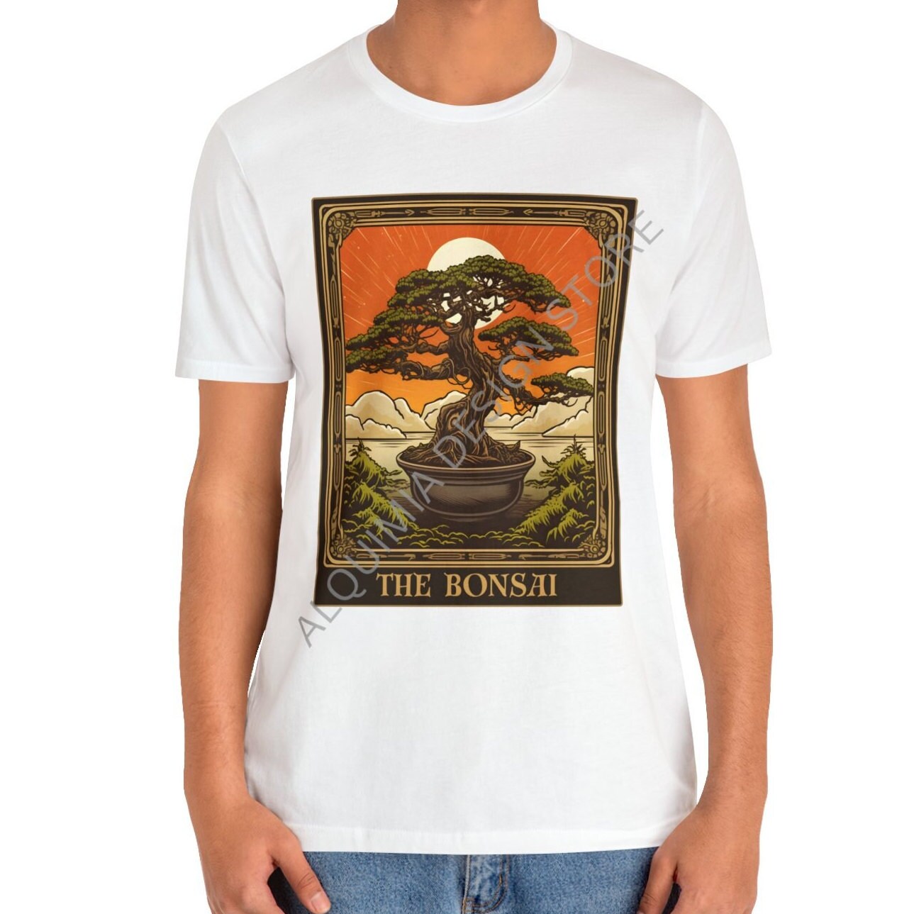 The Bonsai Tarot Card Shirt