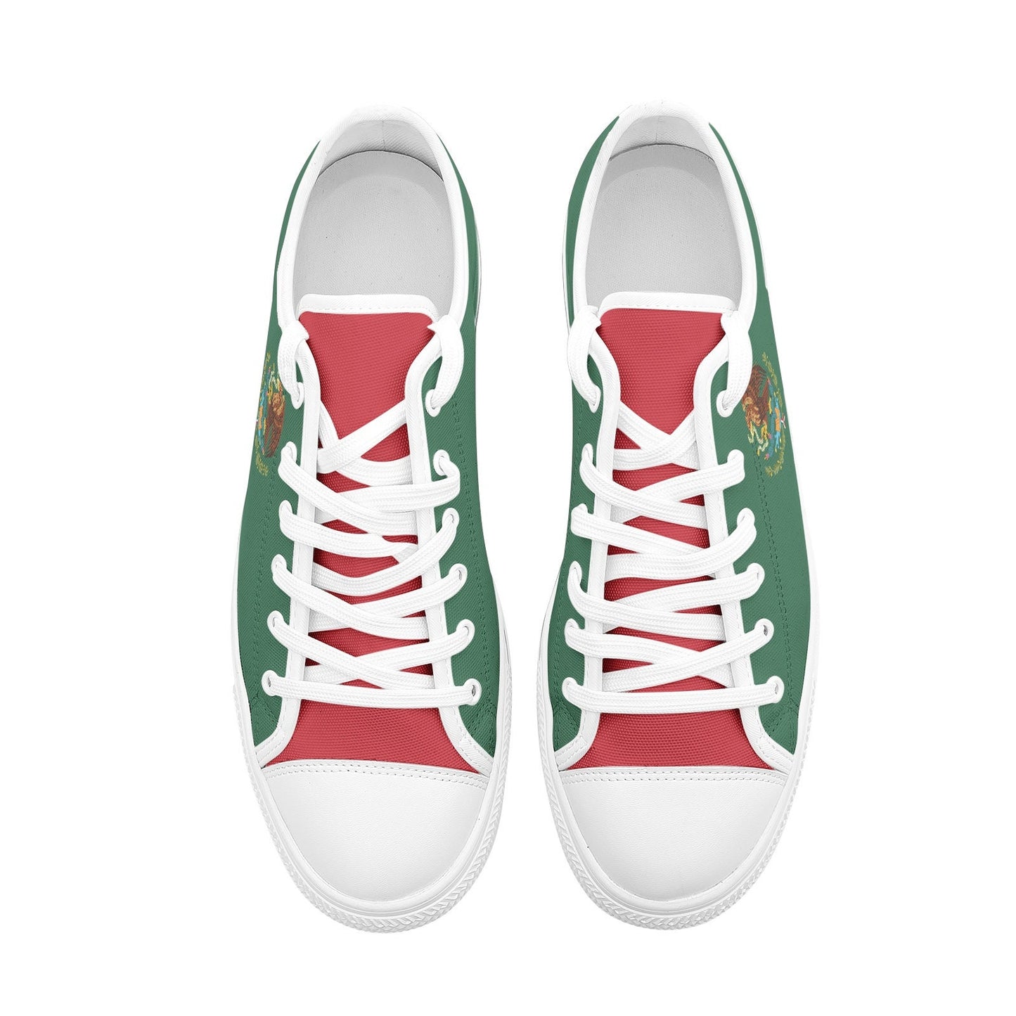 Mexico Flag Shoes Unisex Low Top