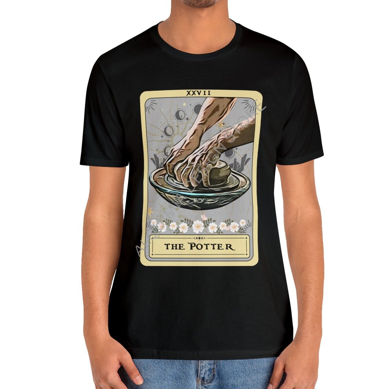 The Potter Tarot Card Shirt, Pottery Lover