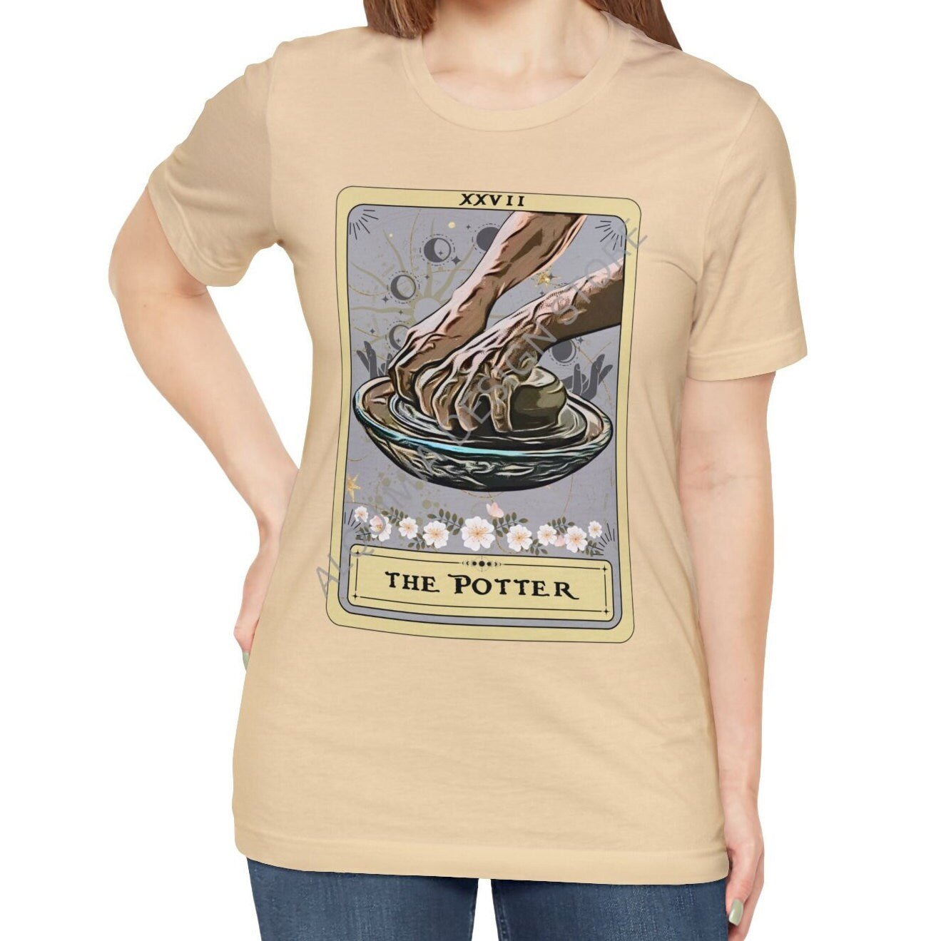 The Potter Tarot Card Shirt, Pottery Lover