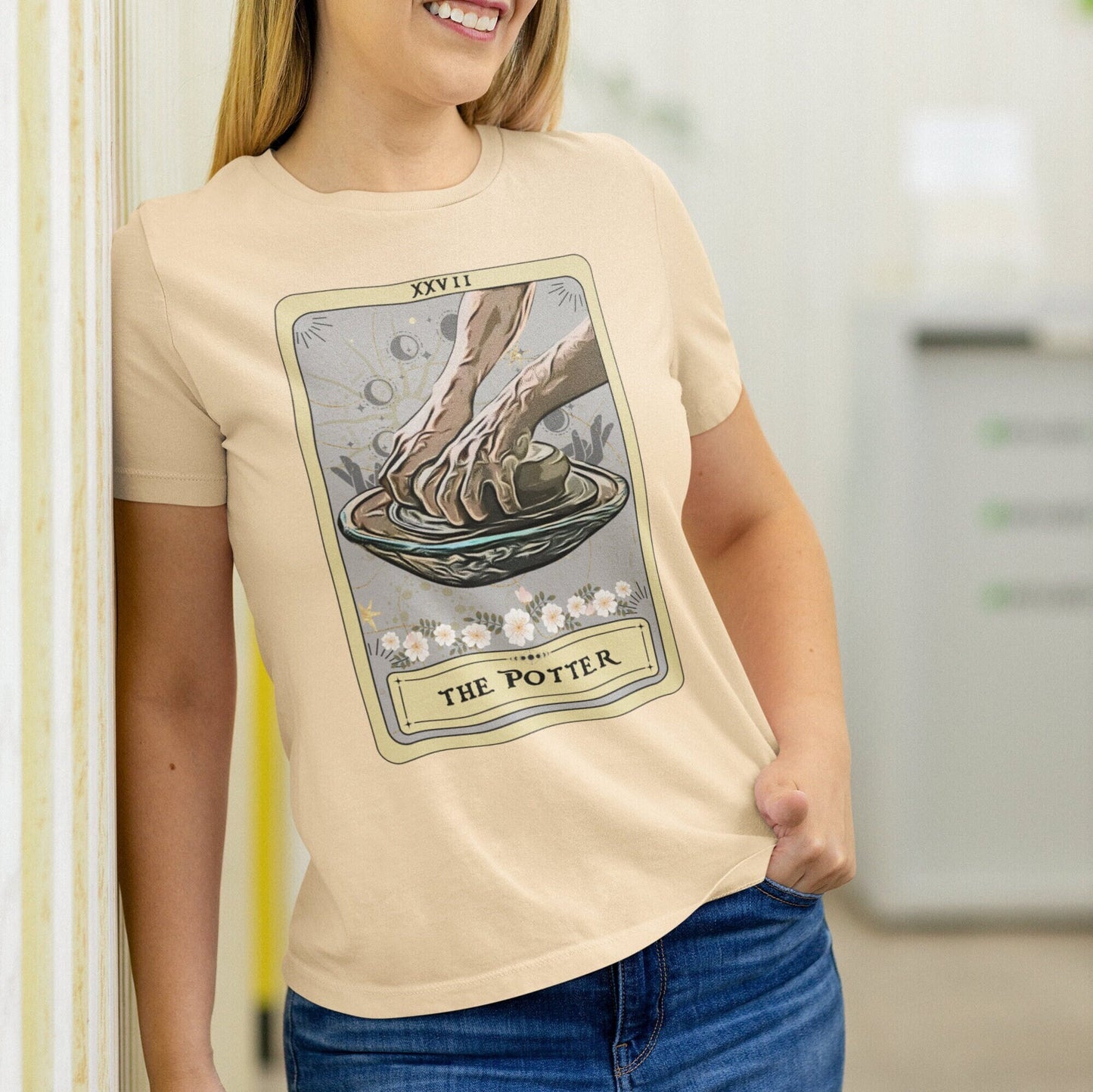 The Potter Tarot Card Shirt, Pottery Lover