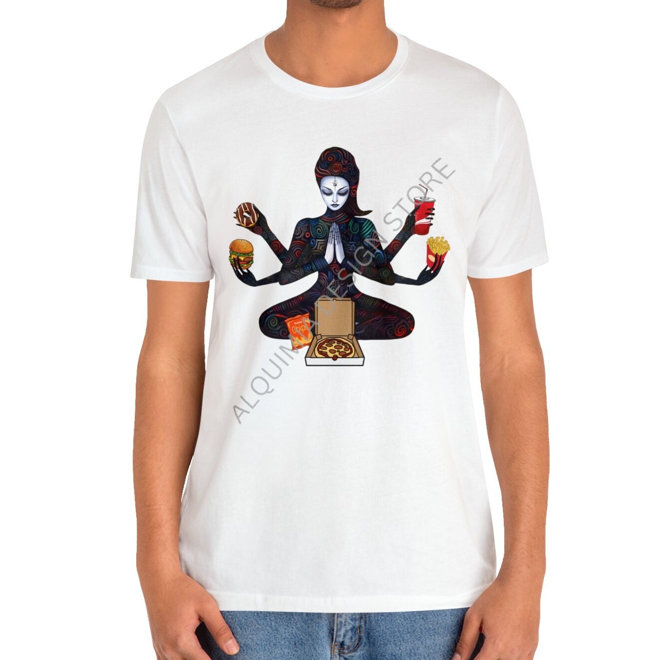 Junk Food Goddess Shirt, Fast Food Lover