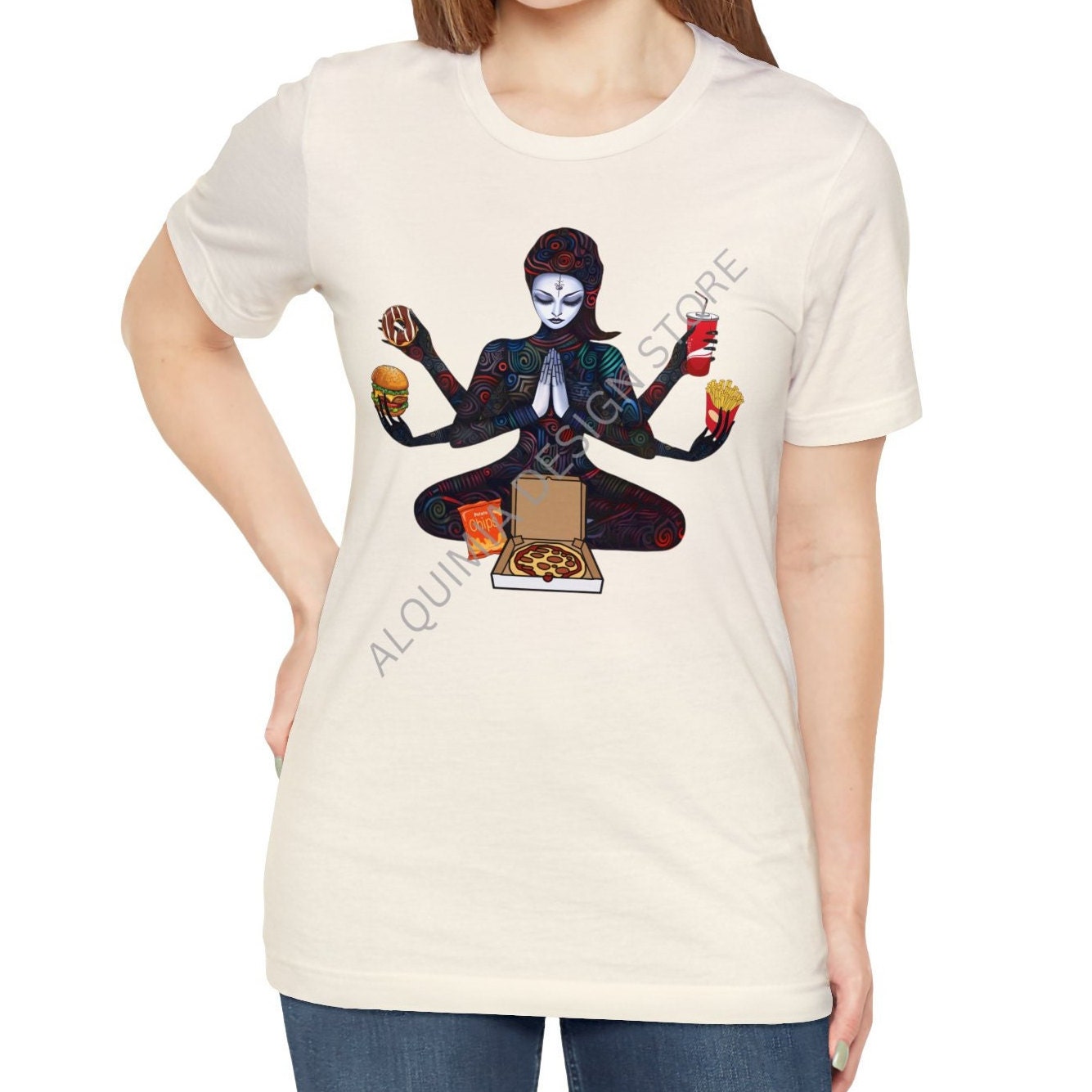 Junk Food Goddess Shirt, Fast Food Lover