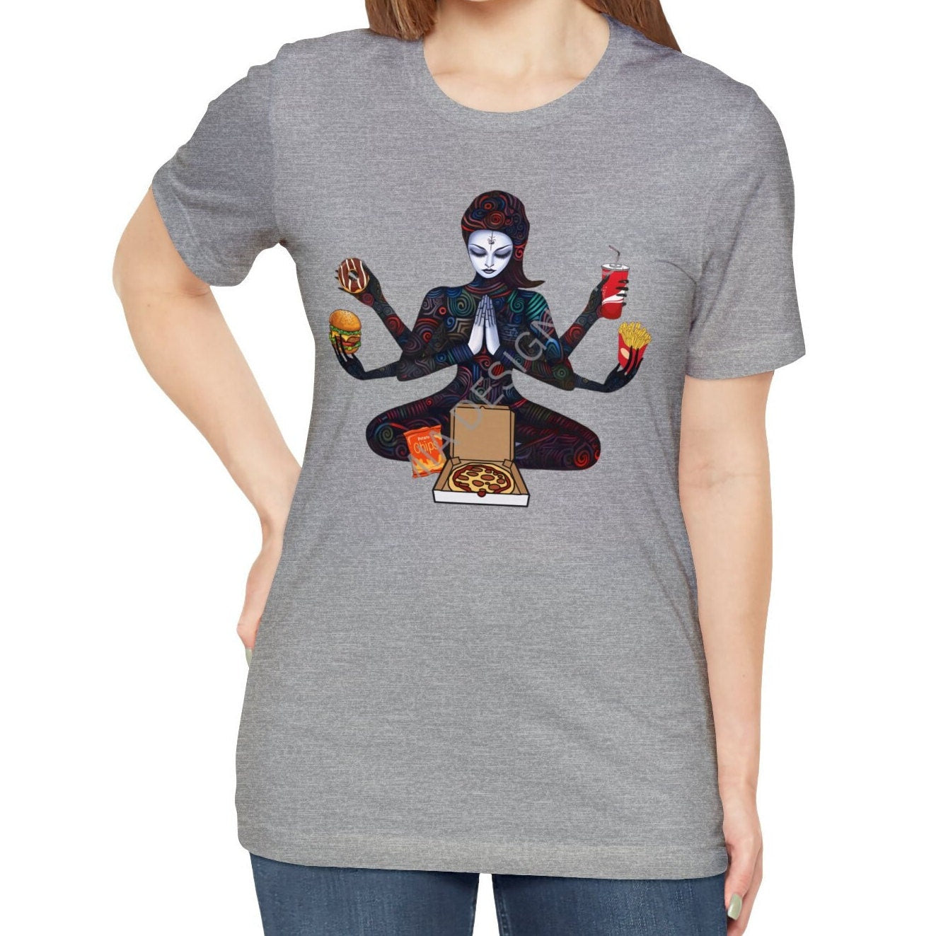 Junk Food Goddess Shirt, Fast Food Lover