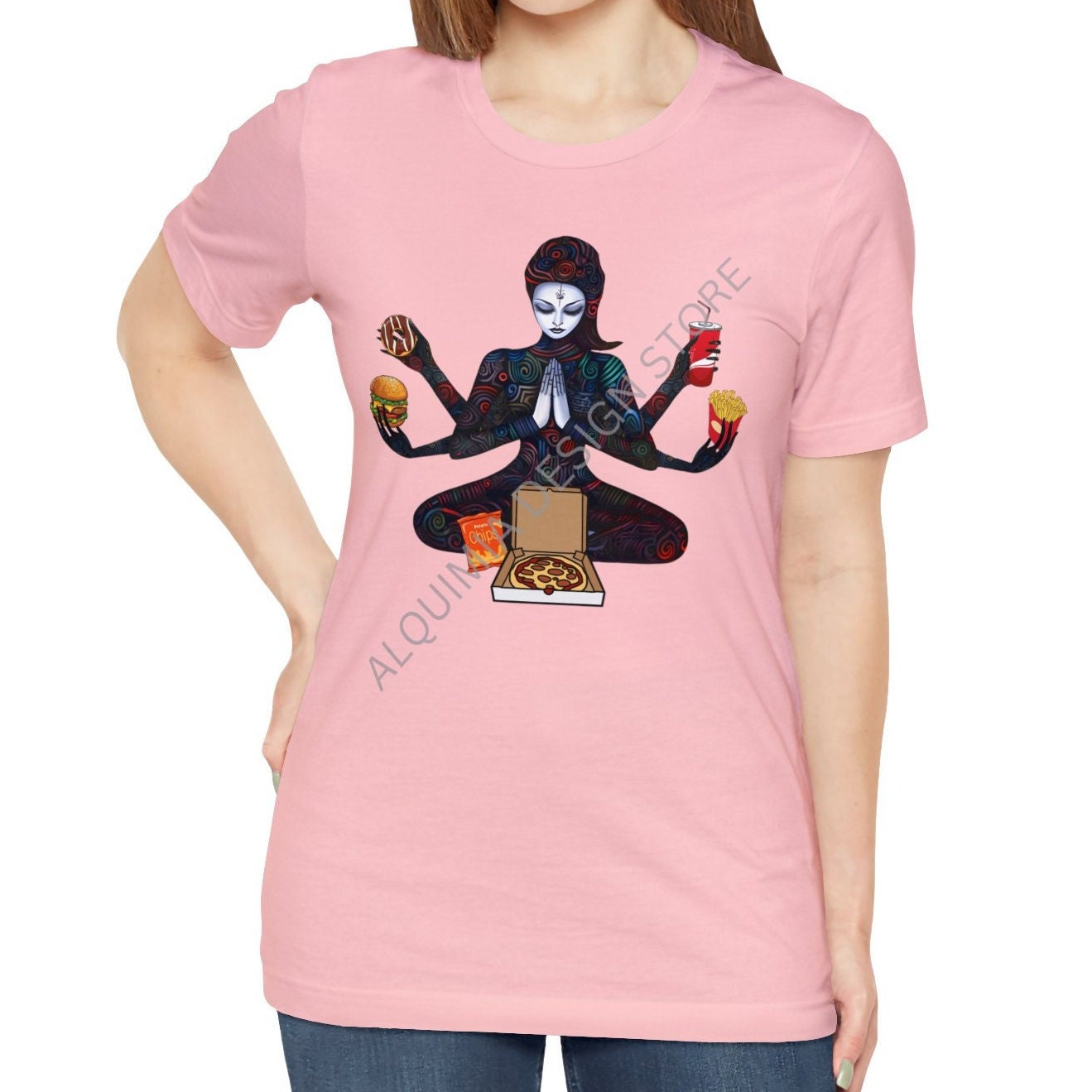 Junk Food Goddess Shirt, Fast Food Lover