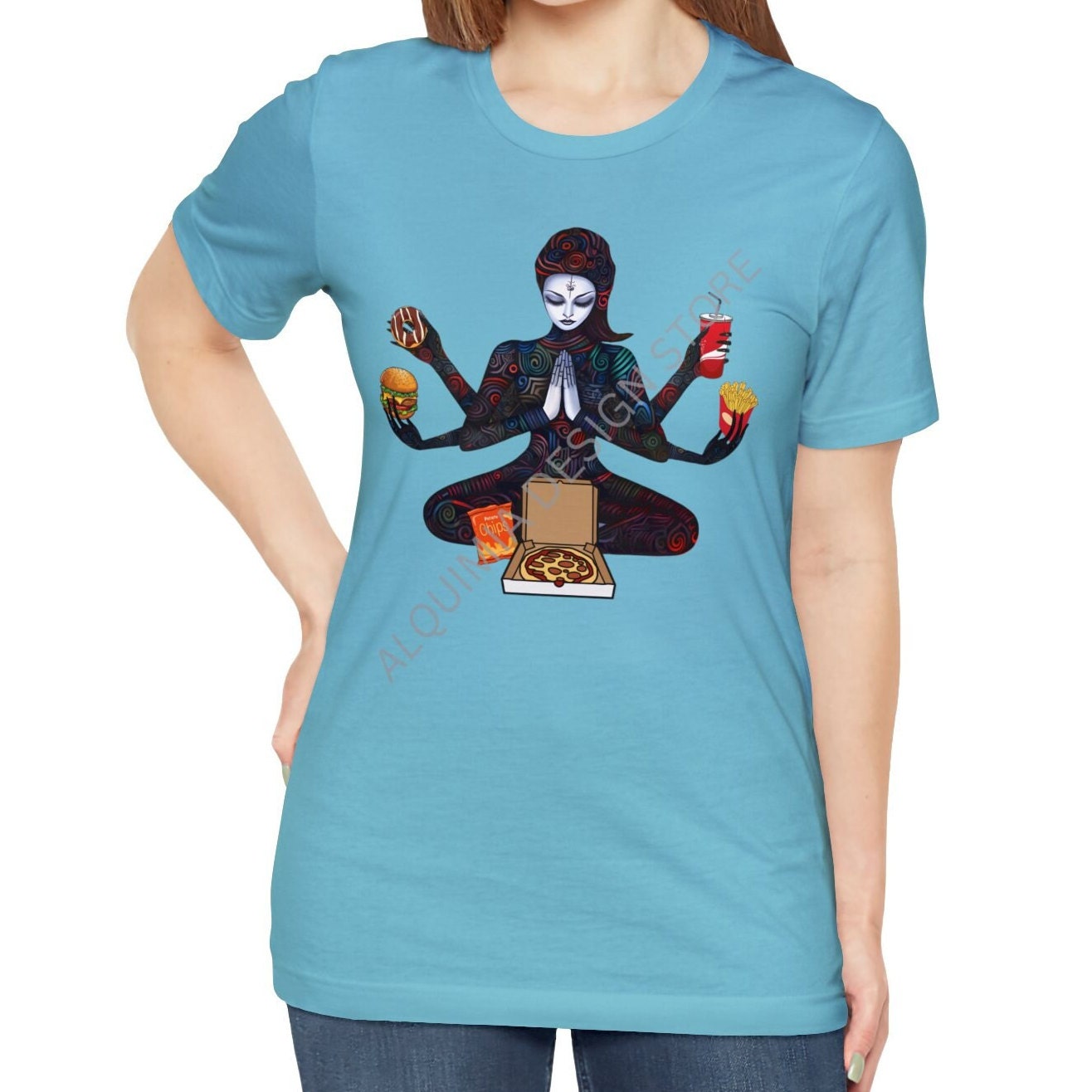 Junk Food Goddess Shirt, Fast Food Lover