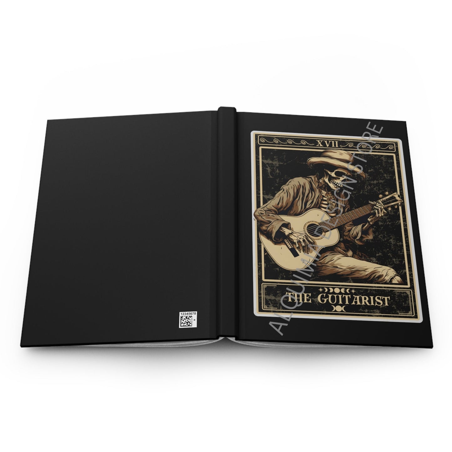 The Guitarist Tarot Card Journal Notebook 6" x 8"