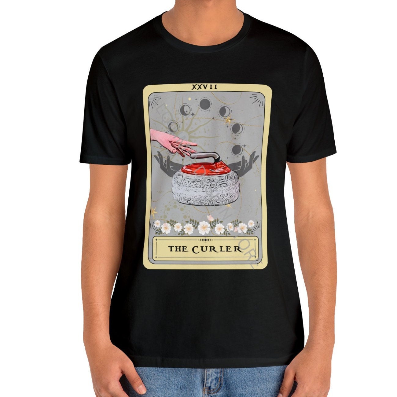 The Curler Tarot Card Shirt