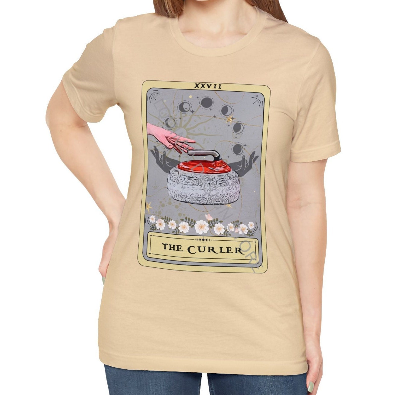 The Curler Tarot Card Shirt