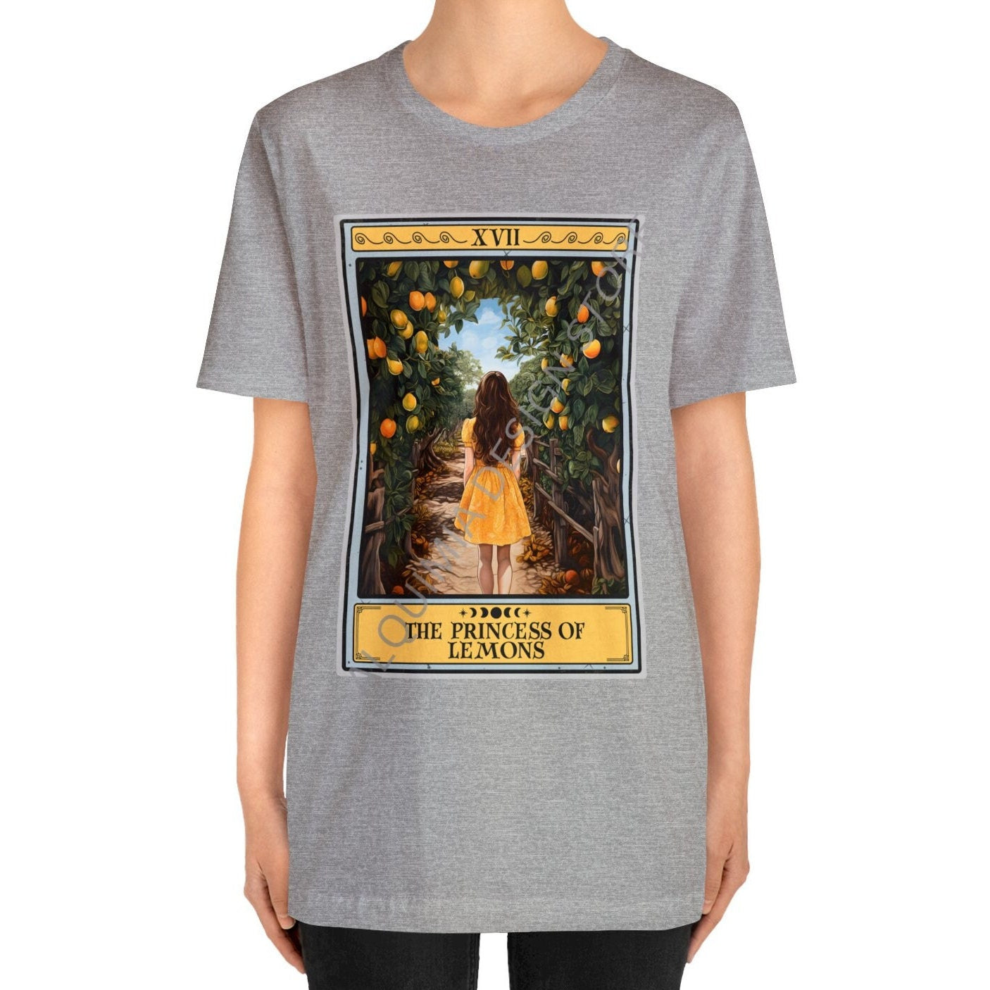 The Princess of Lemons Tarot Card Shirt, Lemon Lover