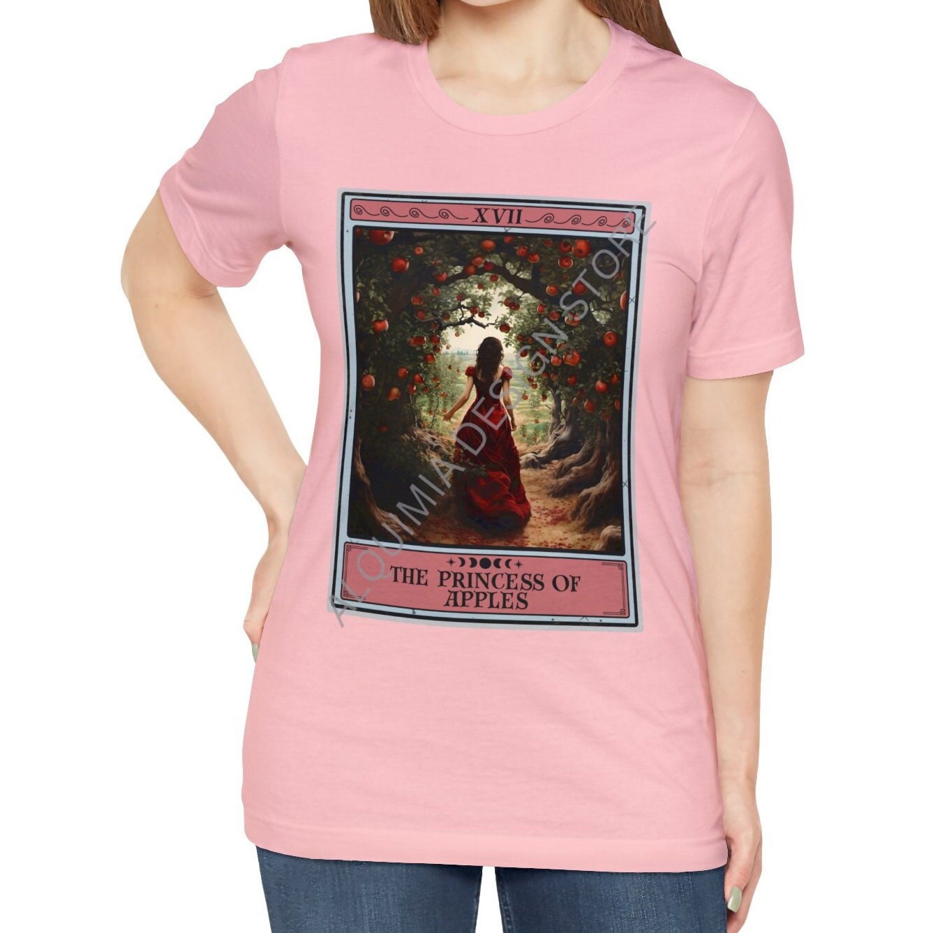 The Princess Of Apples Tarot Card Shirt