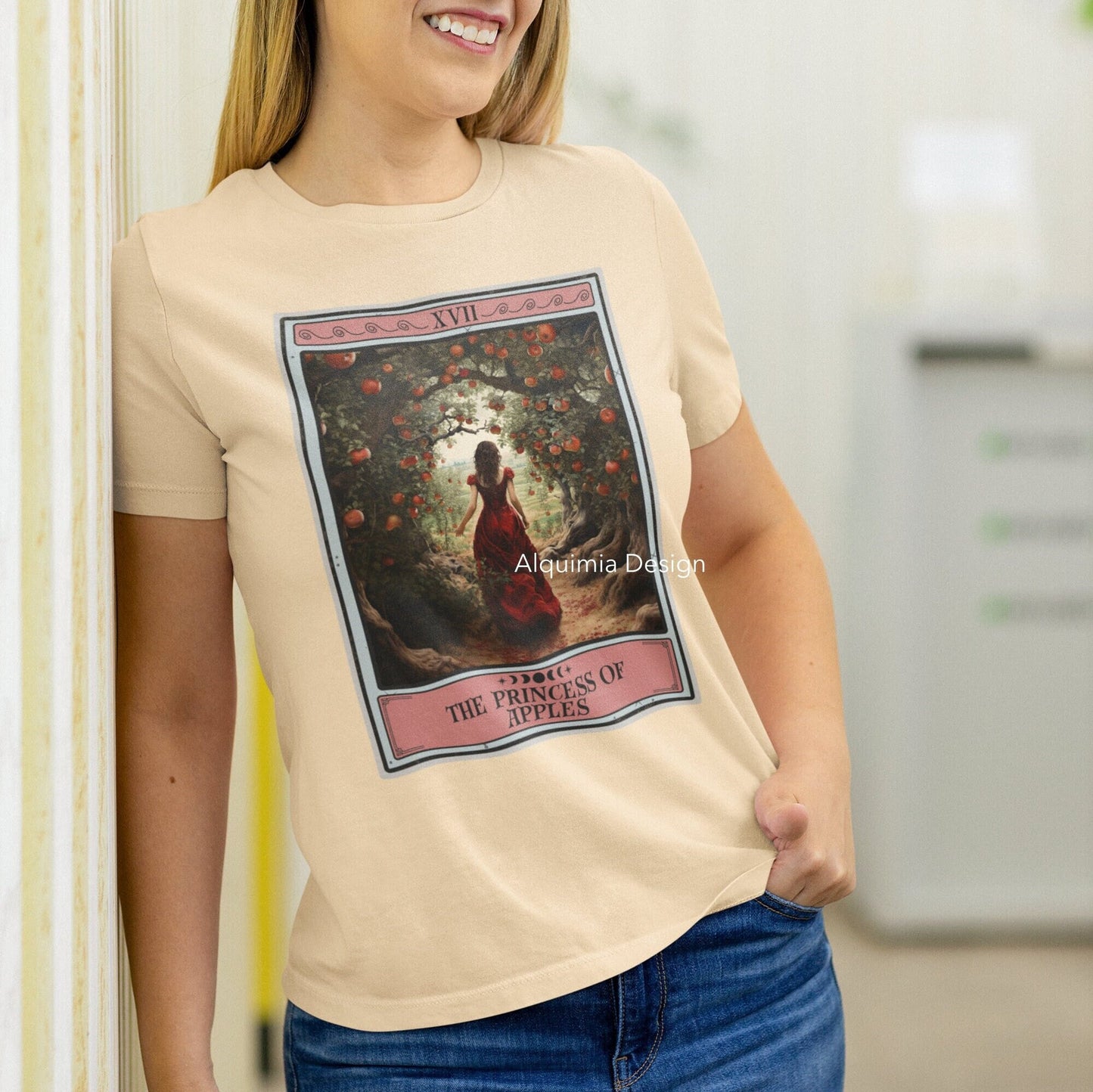 The Princess Of Apples Tarot Card Shirt