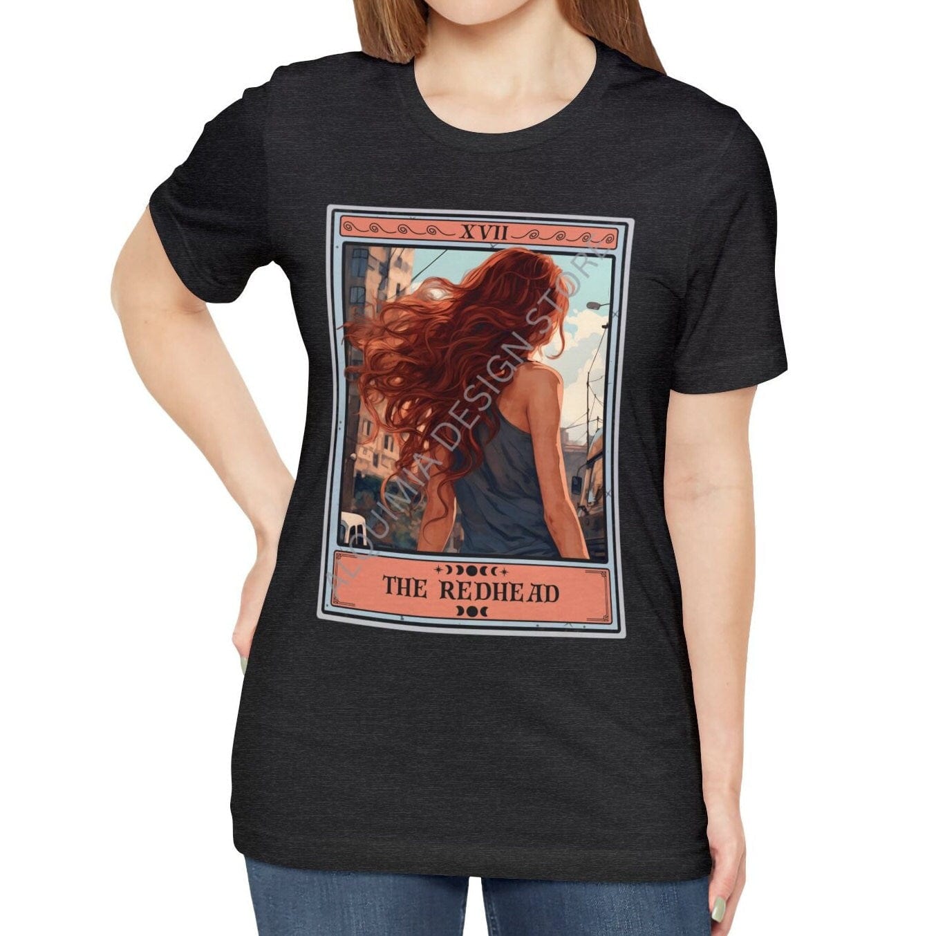 The Redhead Tarot Card Shirt, Red Hair
