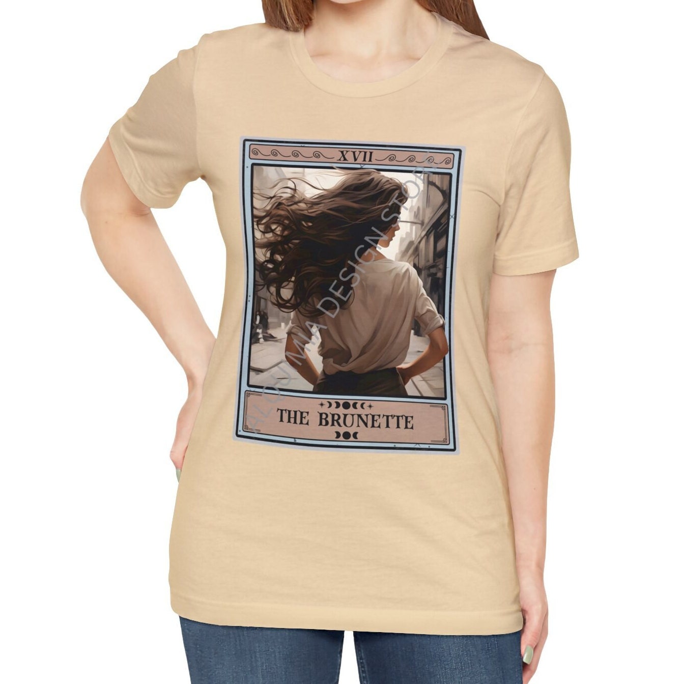 The Brunette Tarot Card Shirt