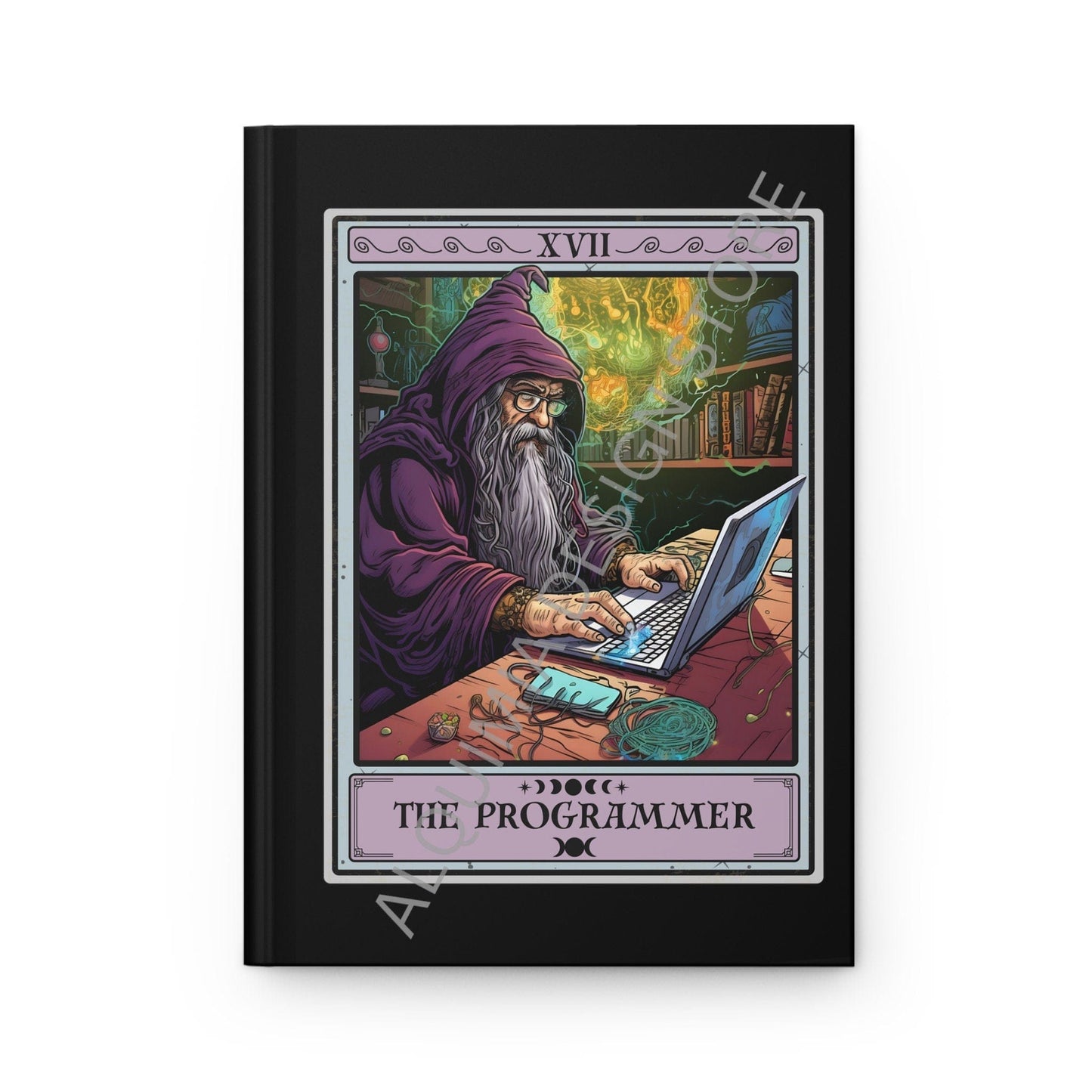 The Programmer Tarot Card Journal, Software Engineer 6" x 8" Notebook