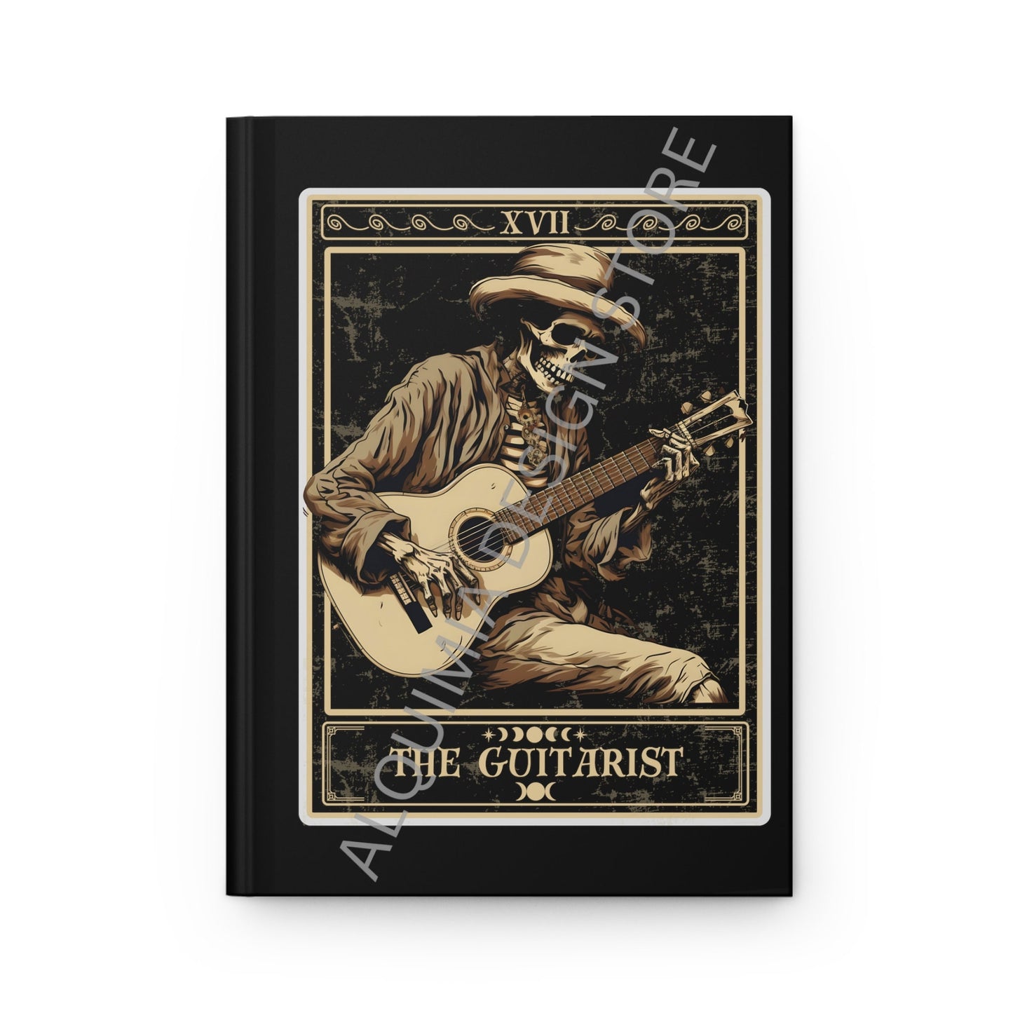 The Guitarist Tarot Card Journal Notebook 6" x 8"