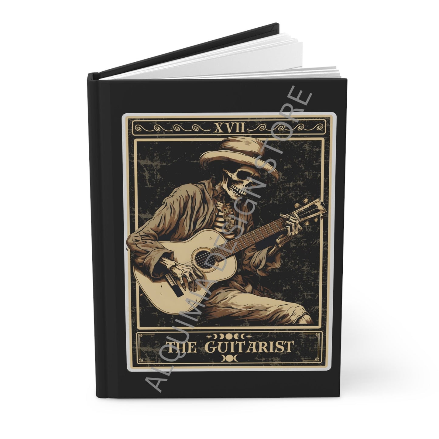 The Guitarist Tarot Card Journal Notebook 6" x 8"