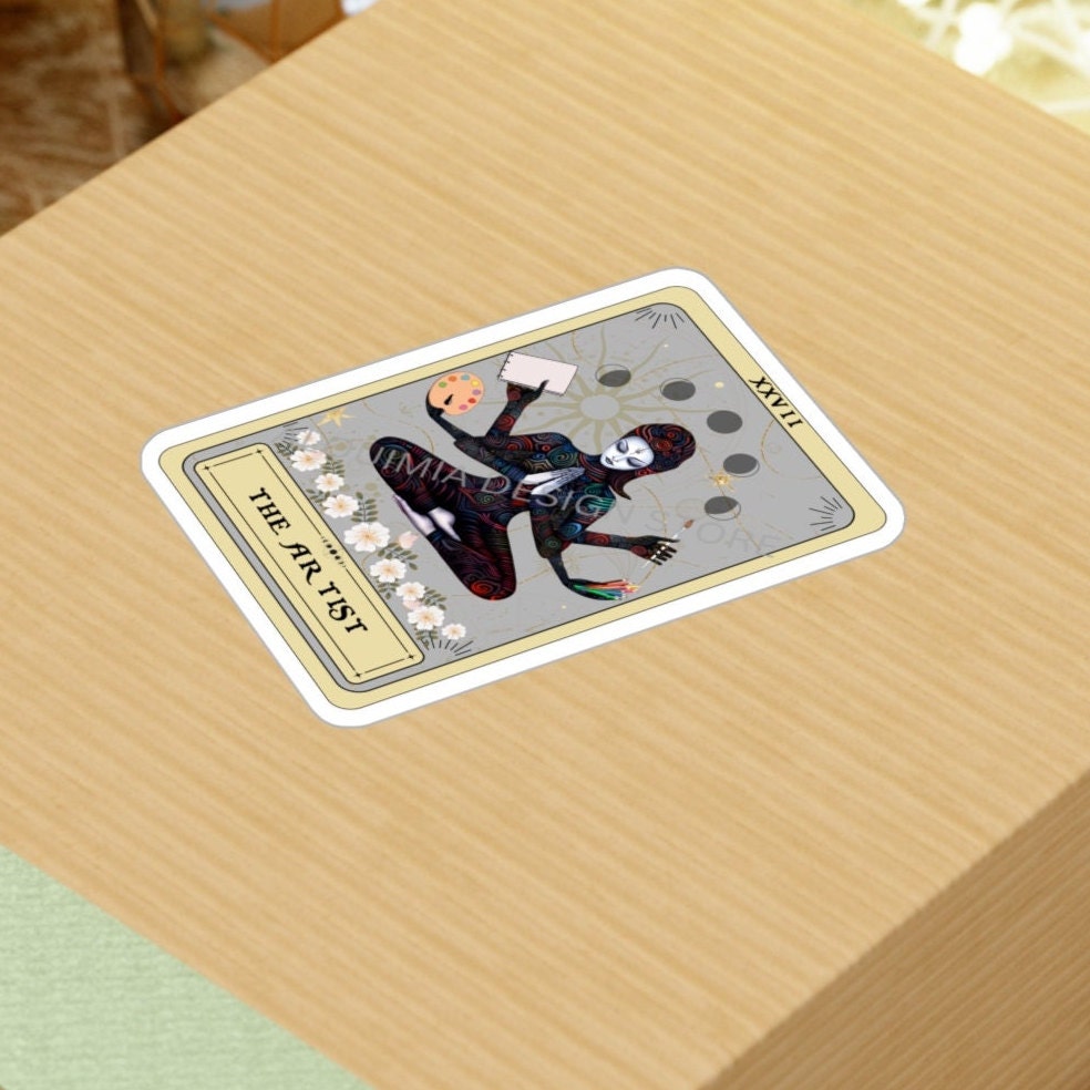 The Artist Tarot Card Sticker 3" x 4"