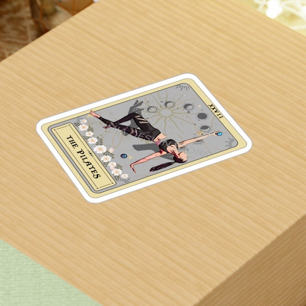 The Pilates Tarot Card Sticker