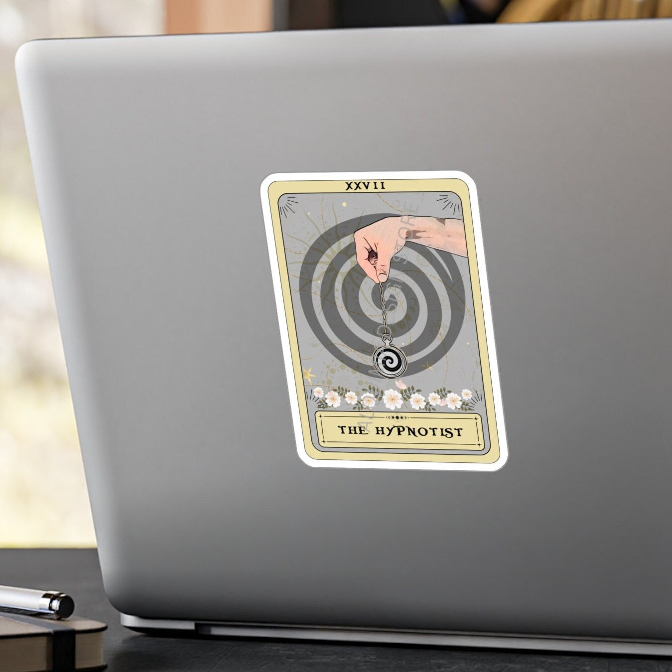The Hypnotist Tarot Card Sticker, Hypnotherapist