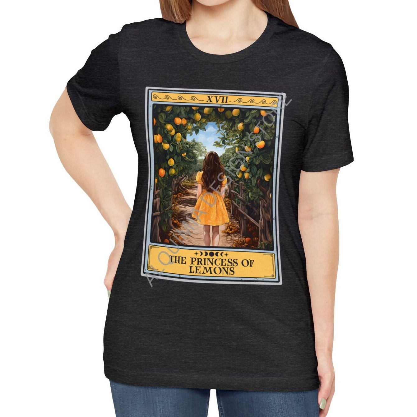 The Princess of Lemons Tarot Card Shirt, Lemon Lover