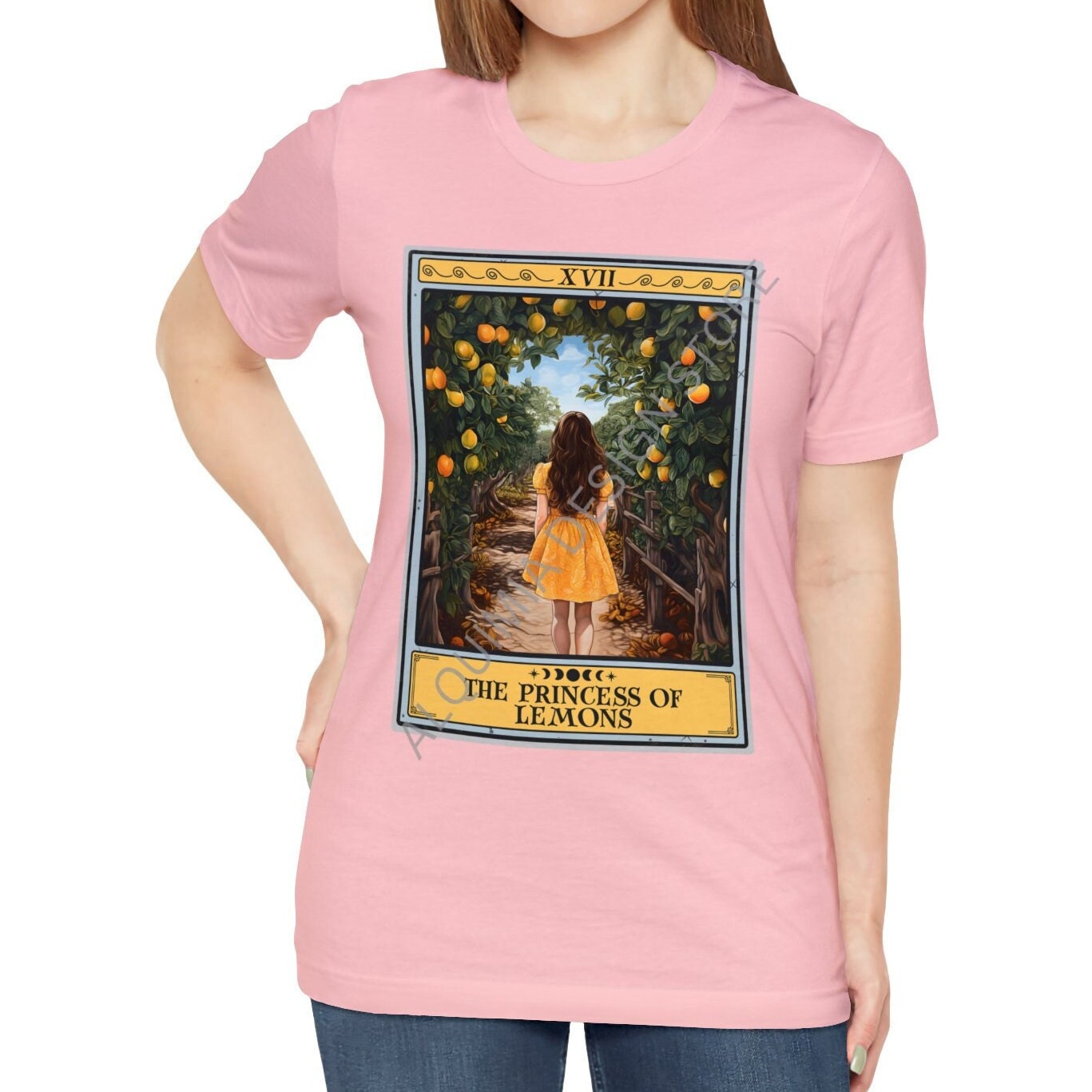 The Princess of Lemons Tarot Card Shirt, Lemon Lover