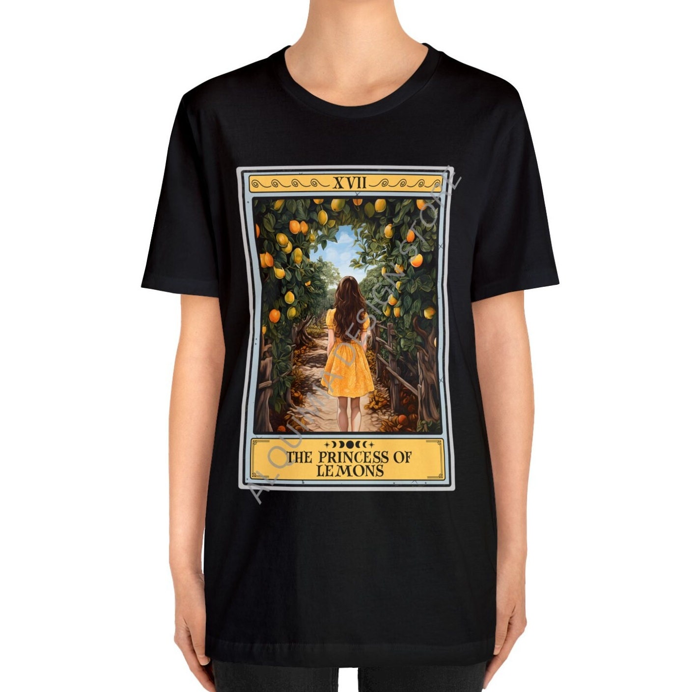 The Princess of Lemons Tarot Card Shirt, Lemon Lover