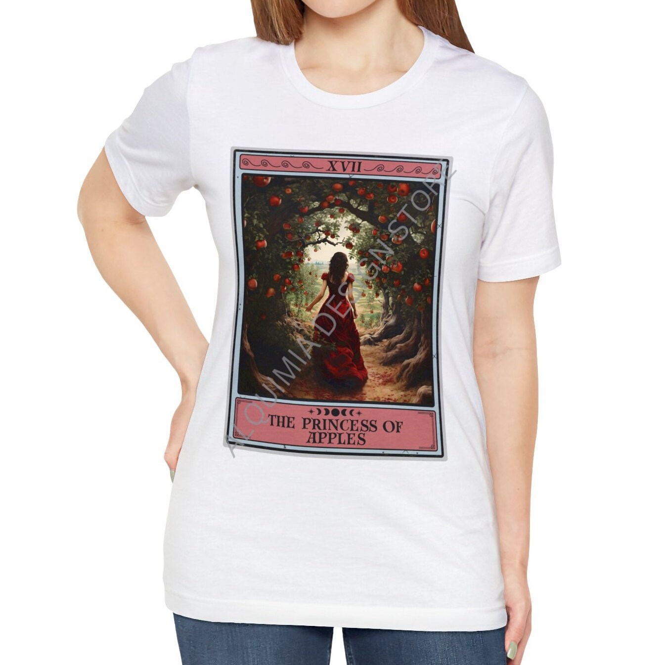 The Princess Of Apples Tarot Card Shirt
