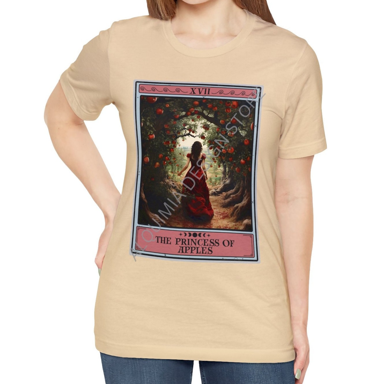 The Princess Of Apples Tarot Card Shirt