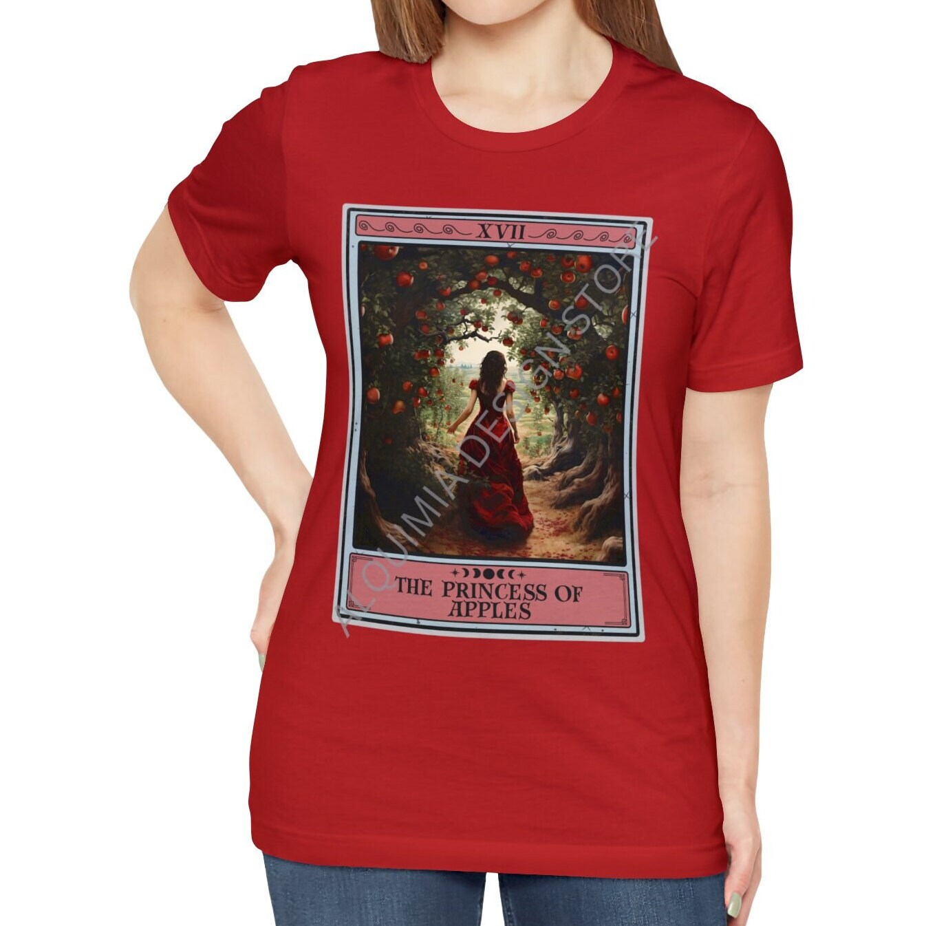 The Princess Of Apples Tarot Card Shirt