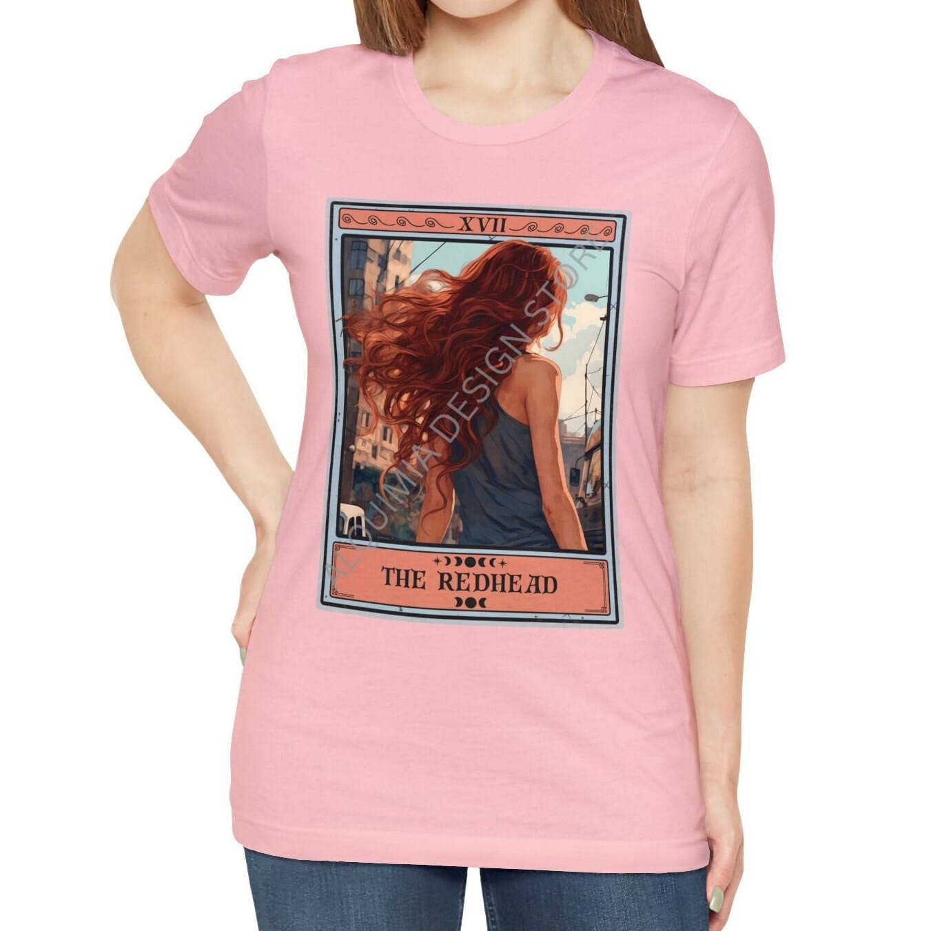The Redhead Tarot Card Shirt, Red Hair