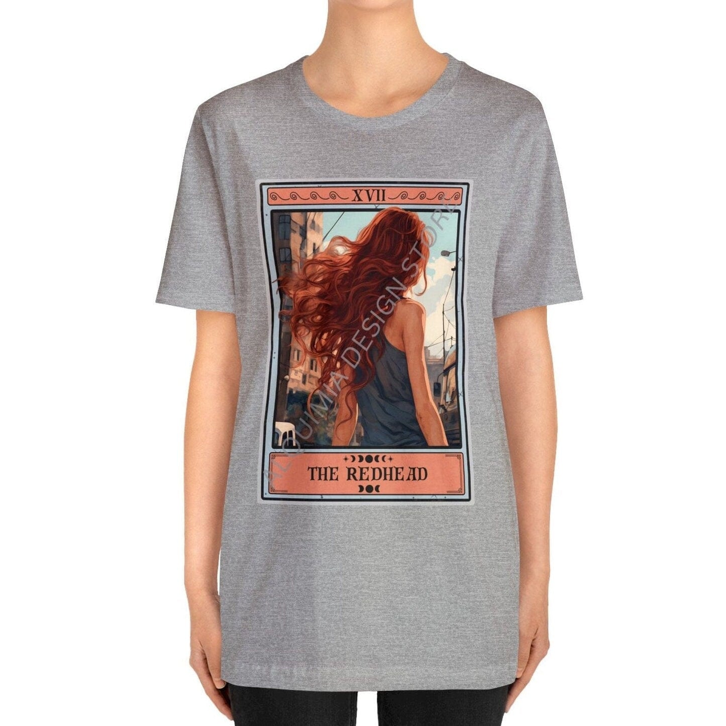 The Redhead Tarot Card Shirt, Red Hair