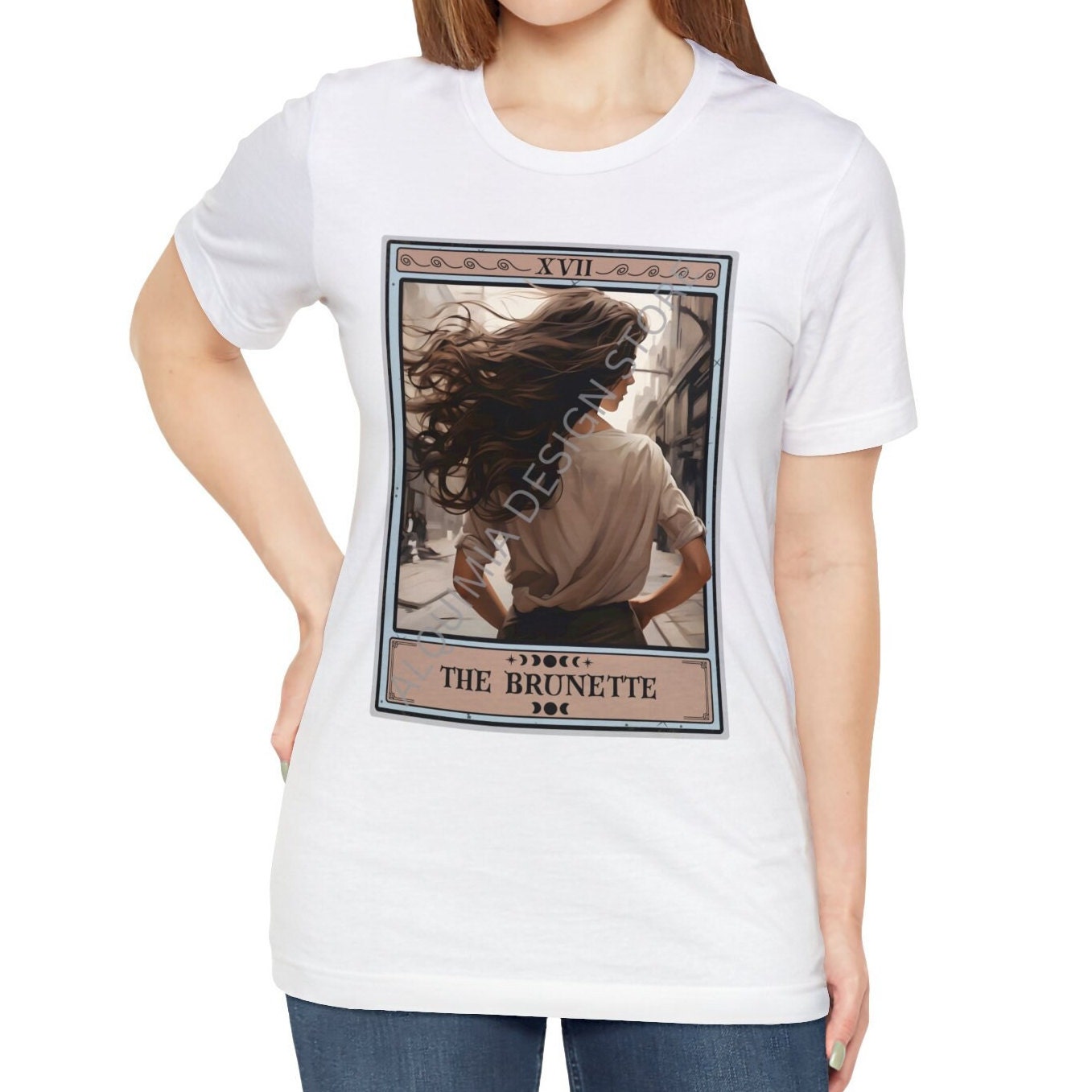 The Brunette Tarot Card Shirt