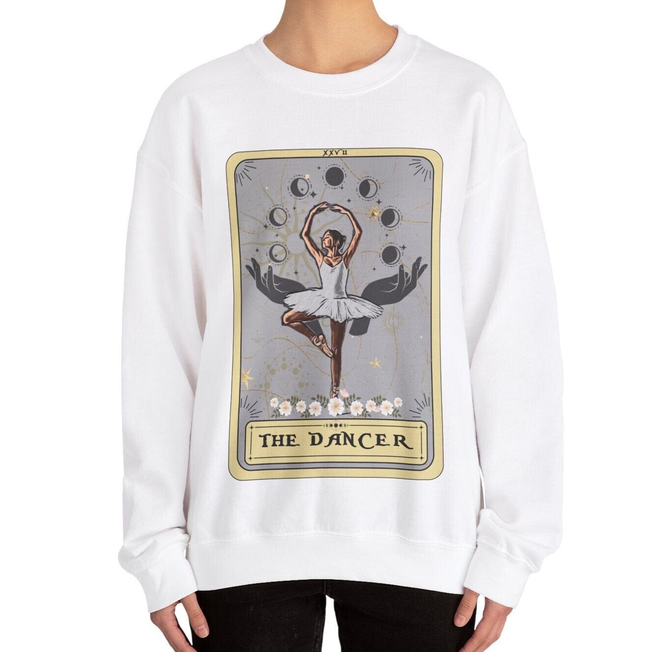 The Dancer Tarot Card Sweatshirt, Dancing