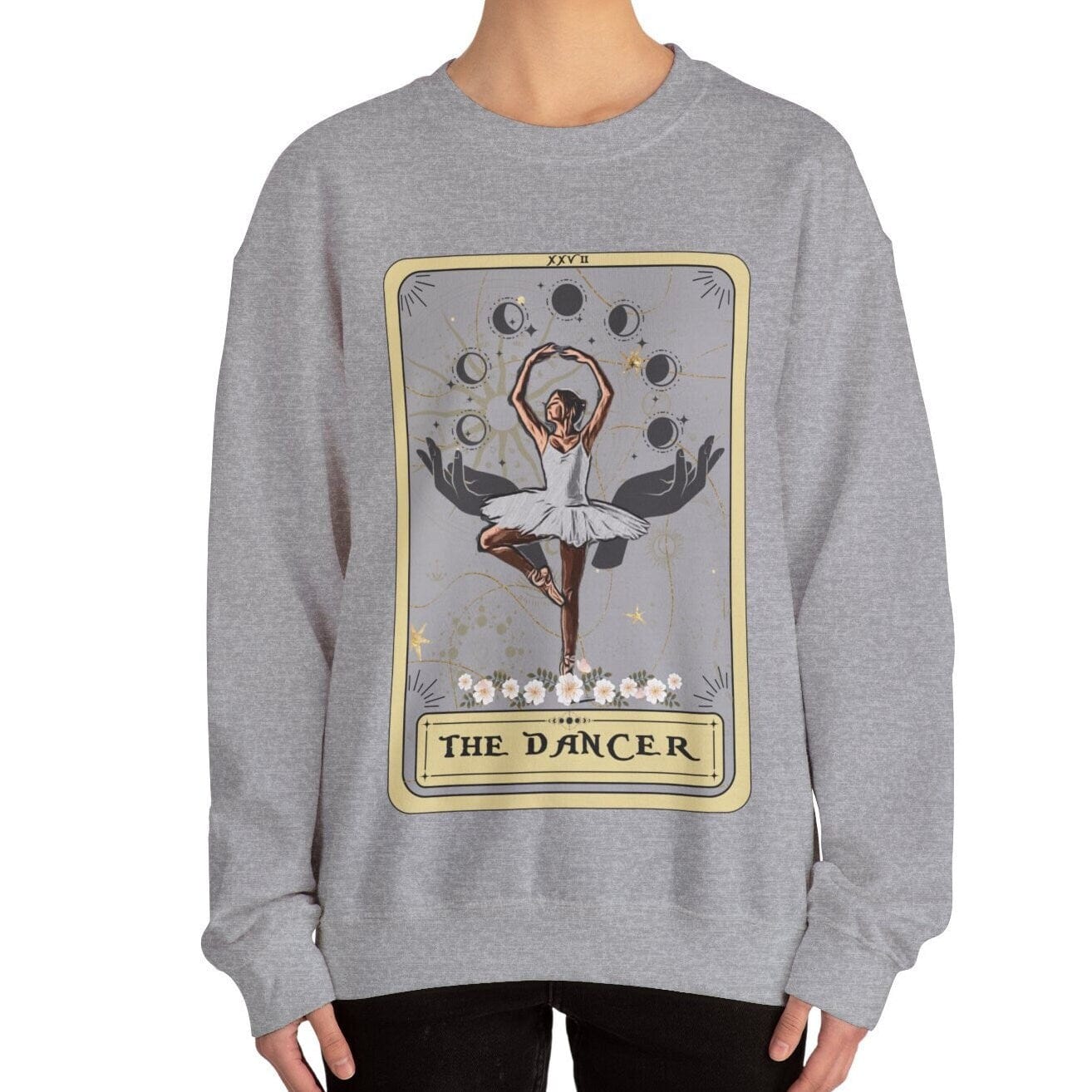 The Dancer Tarot Card Sweatshirt, Dancing
