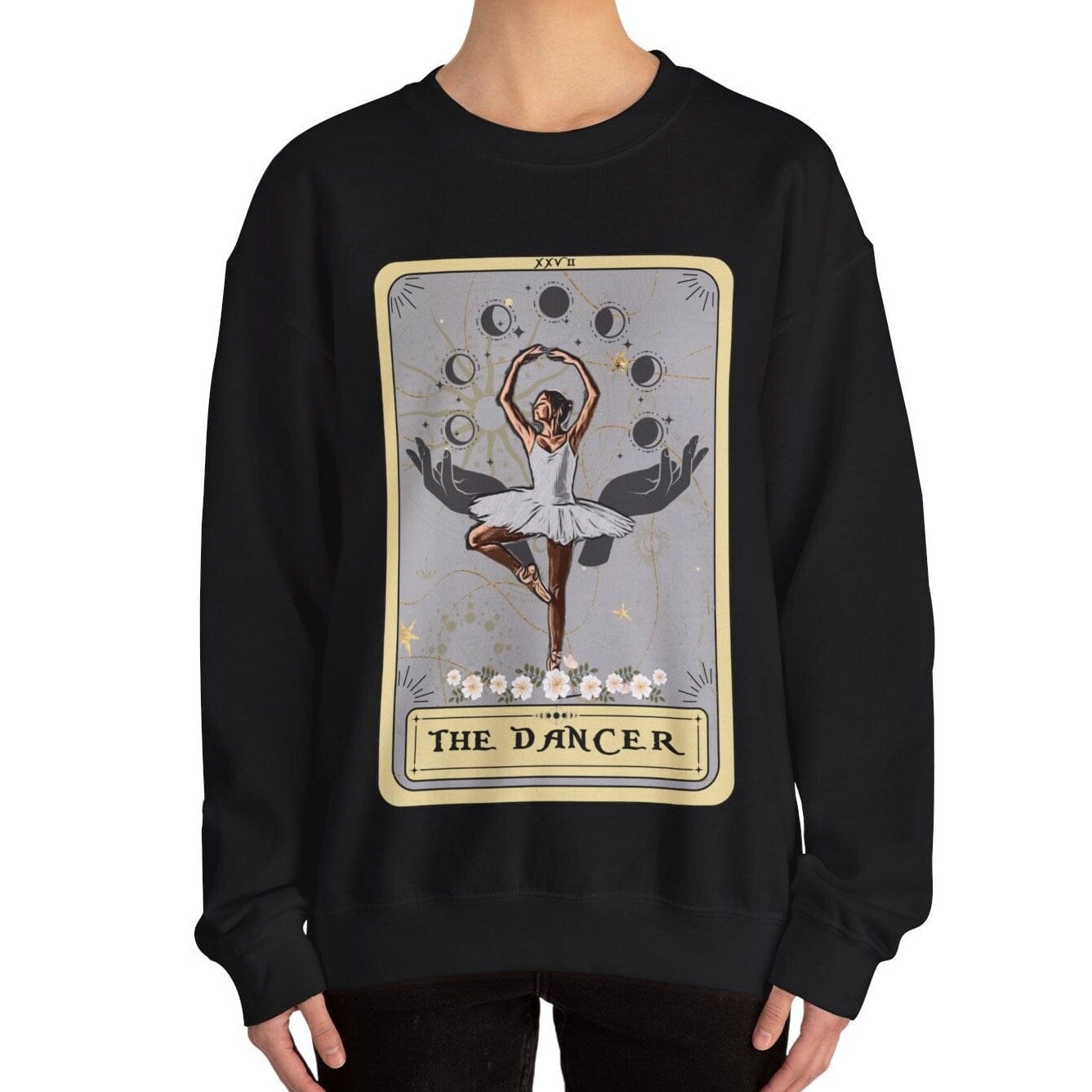 The Dancer Tarot Card Sweatshirt, Dancing