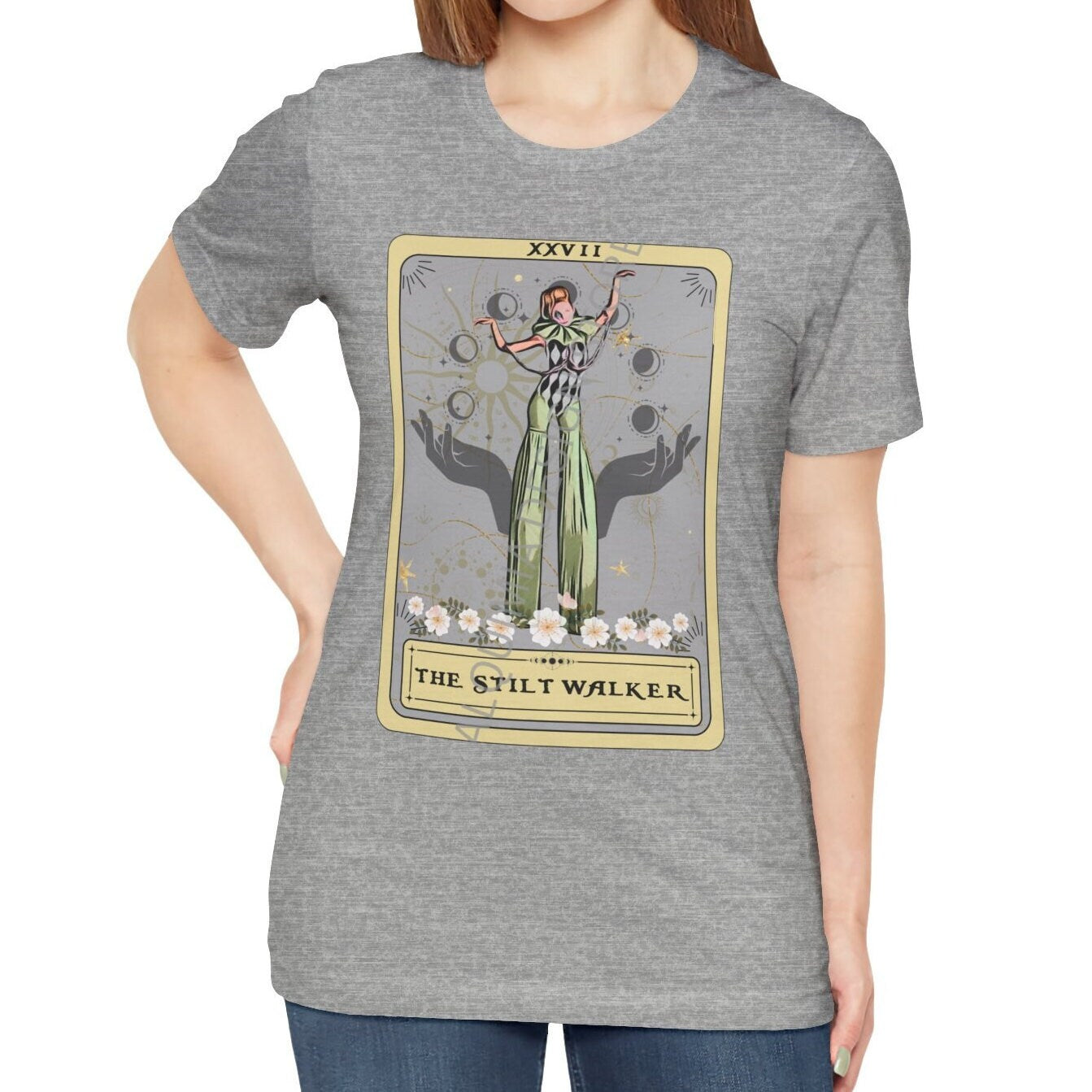 The Stilt Walker Tarot Card Shirt, Circus