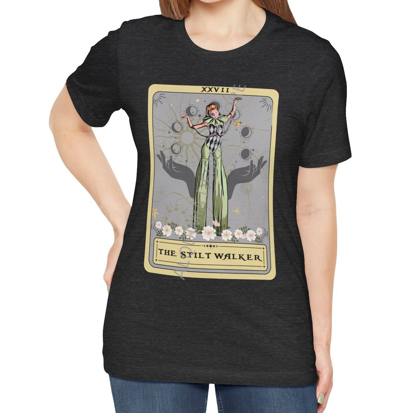 The Stilt Walker Tarot Card Shirt, Circus